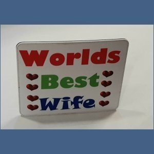 Worlds Best Wife Mouse Mat