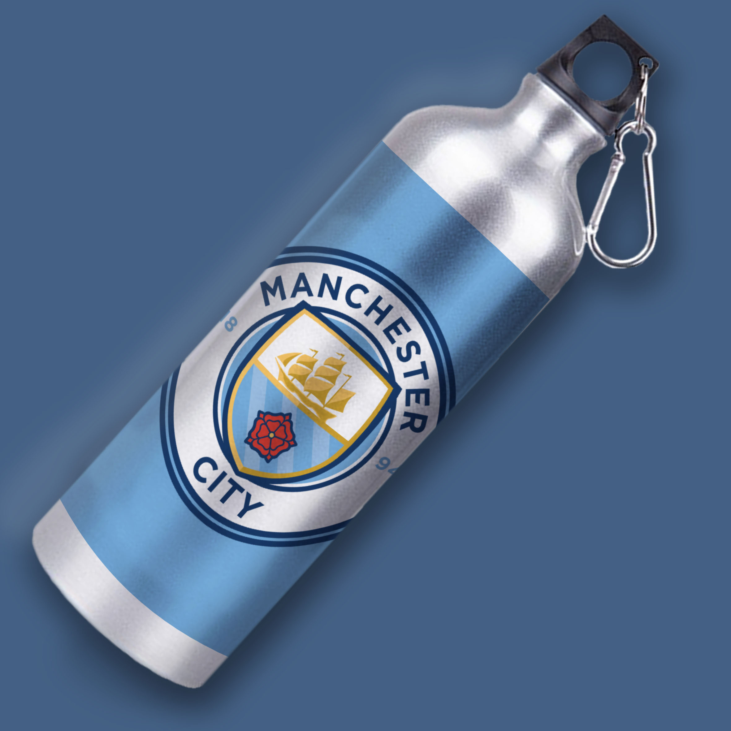 Manchester City Crest Sports Bottle