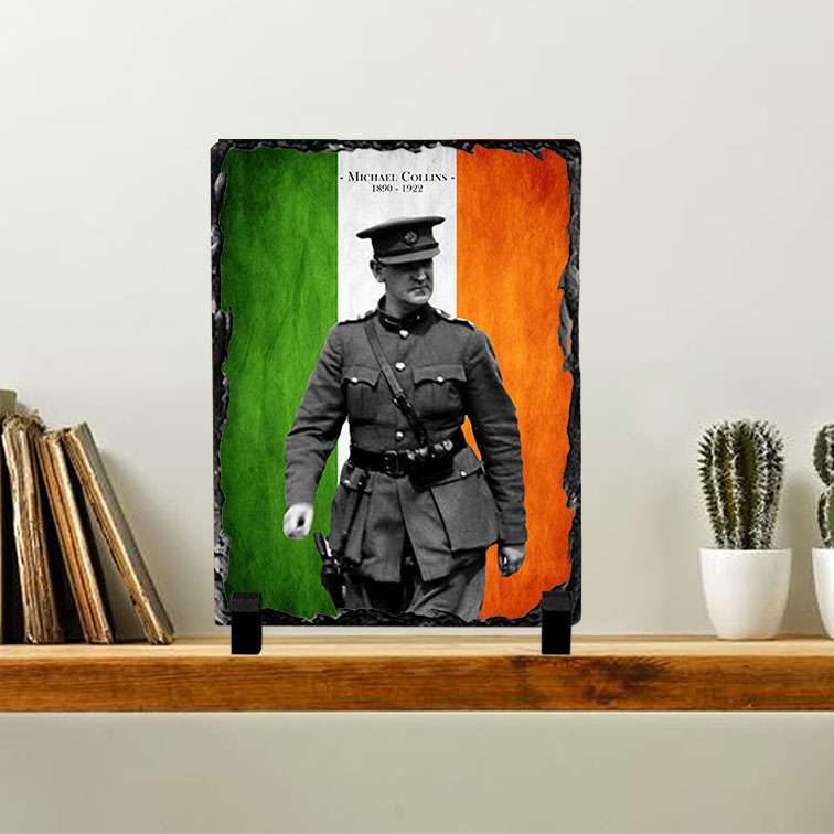 Alternative view of Michael Collins Slate Tile #2