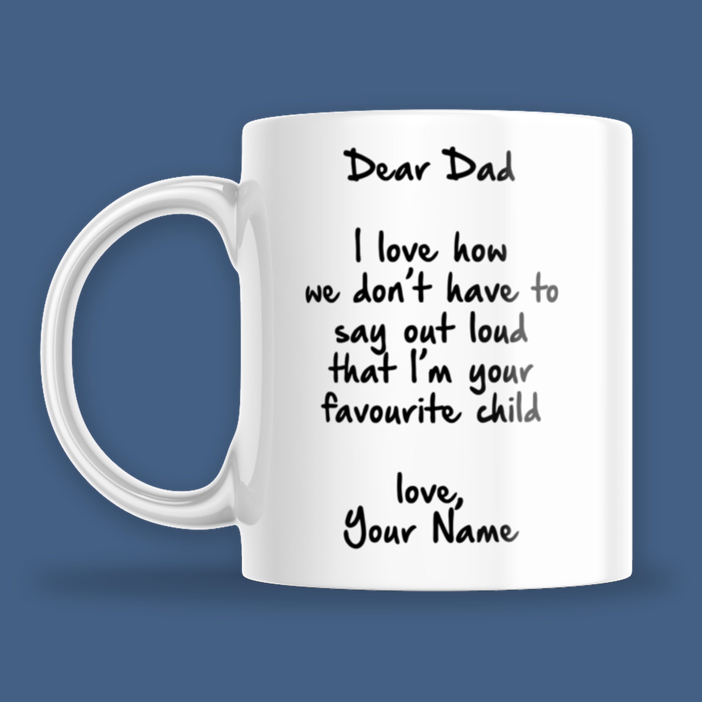 Dear Dad Mug
