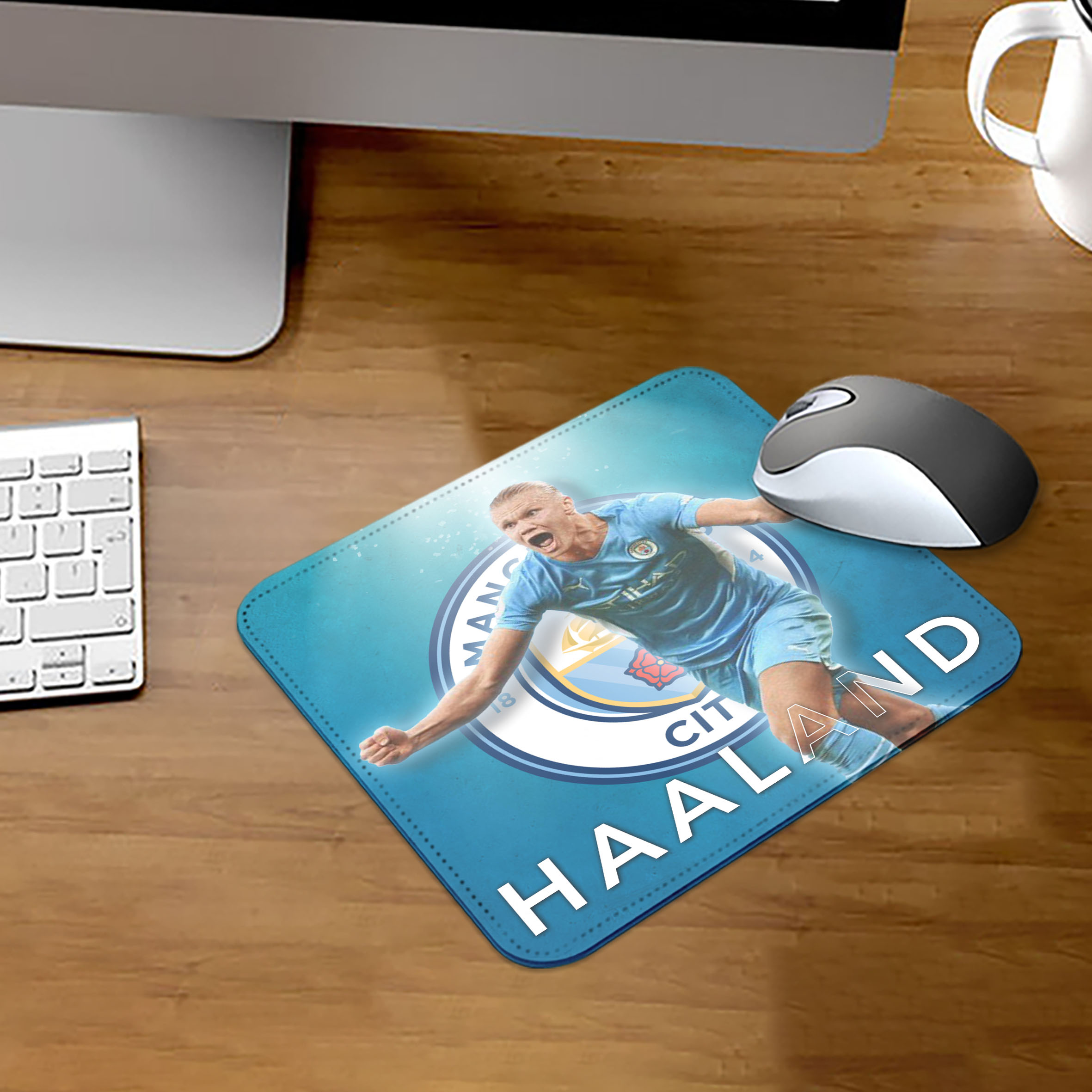 Alternative view of Haaland Mouse Mat