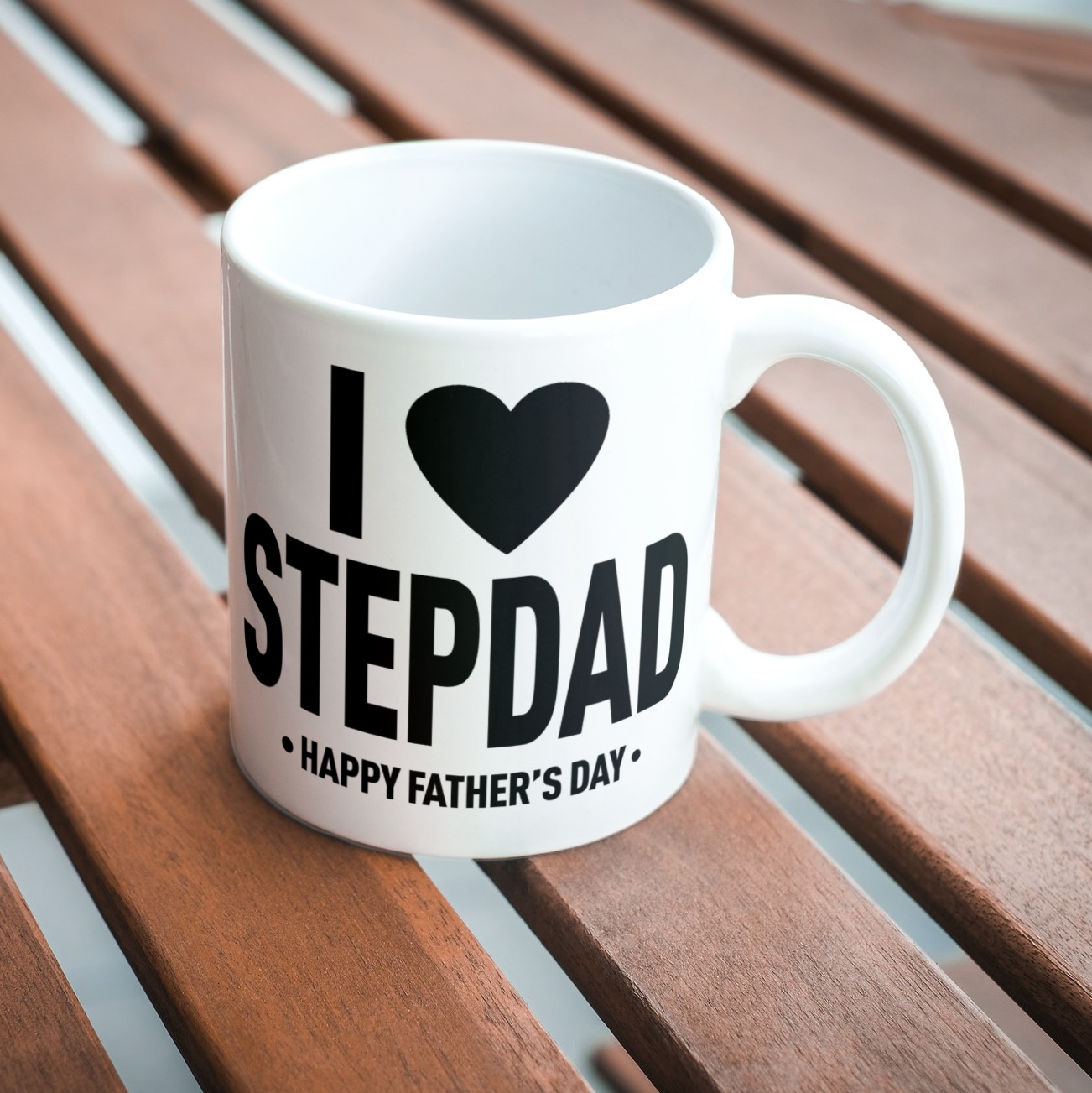 Alternative view of I Love Stepdad Mug