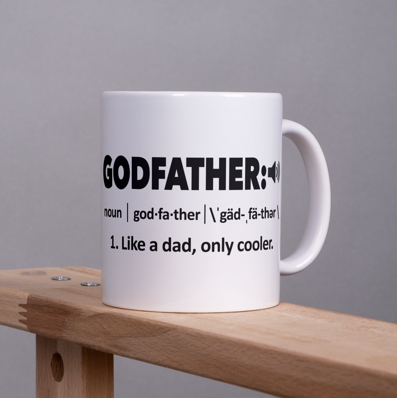 Alternative view of Godfather, Like a Dad, only cooler Mug