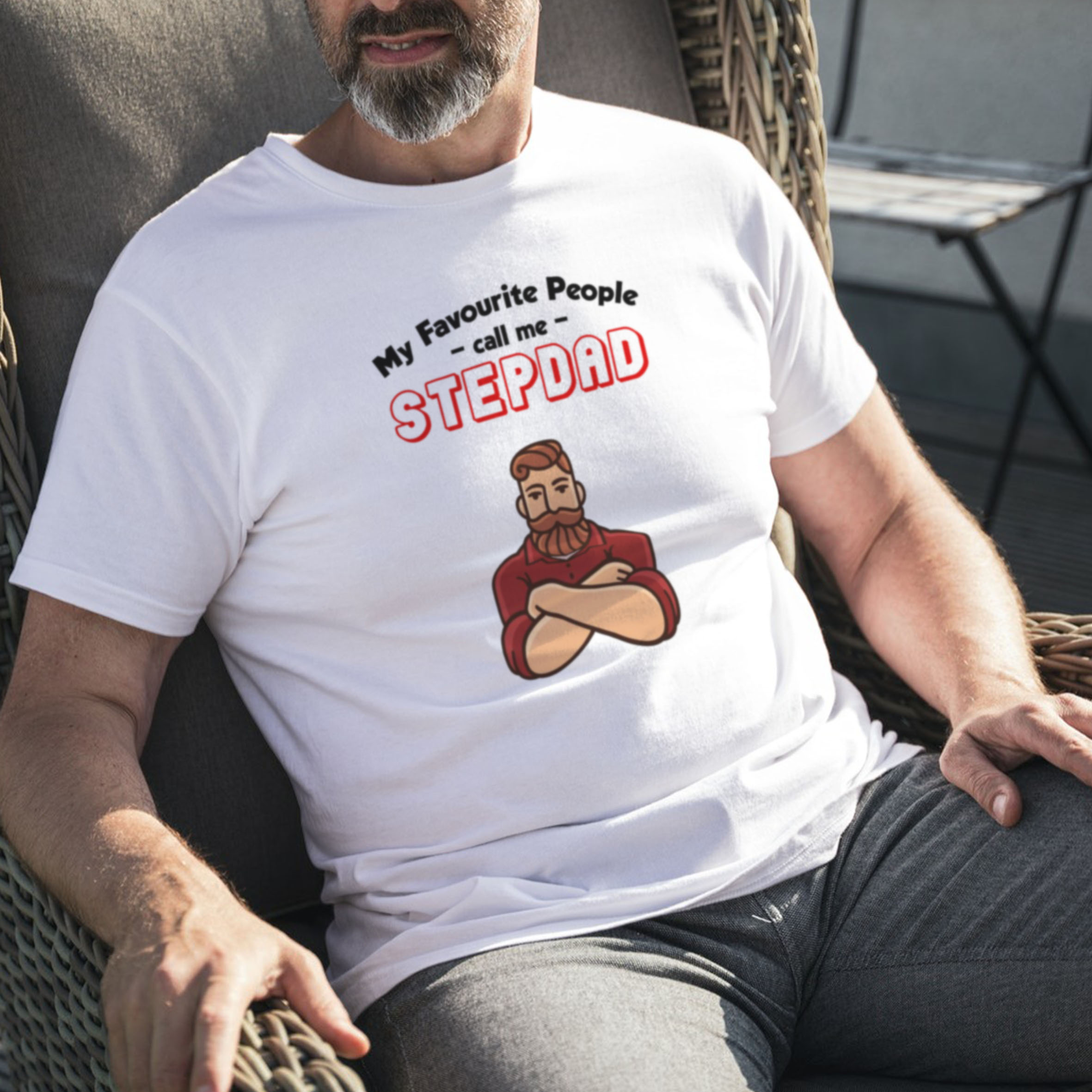 My Favourite People Call Me Stepdad T Shirt Main Street Ts