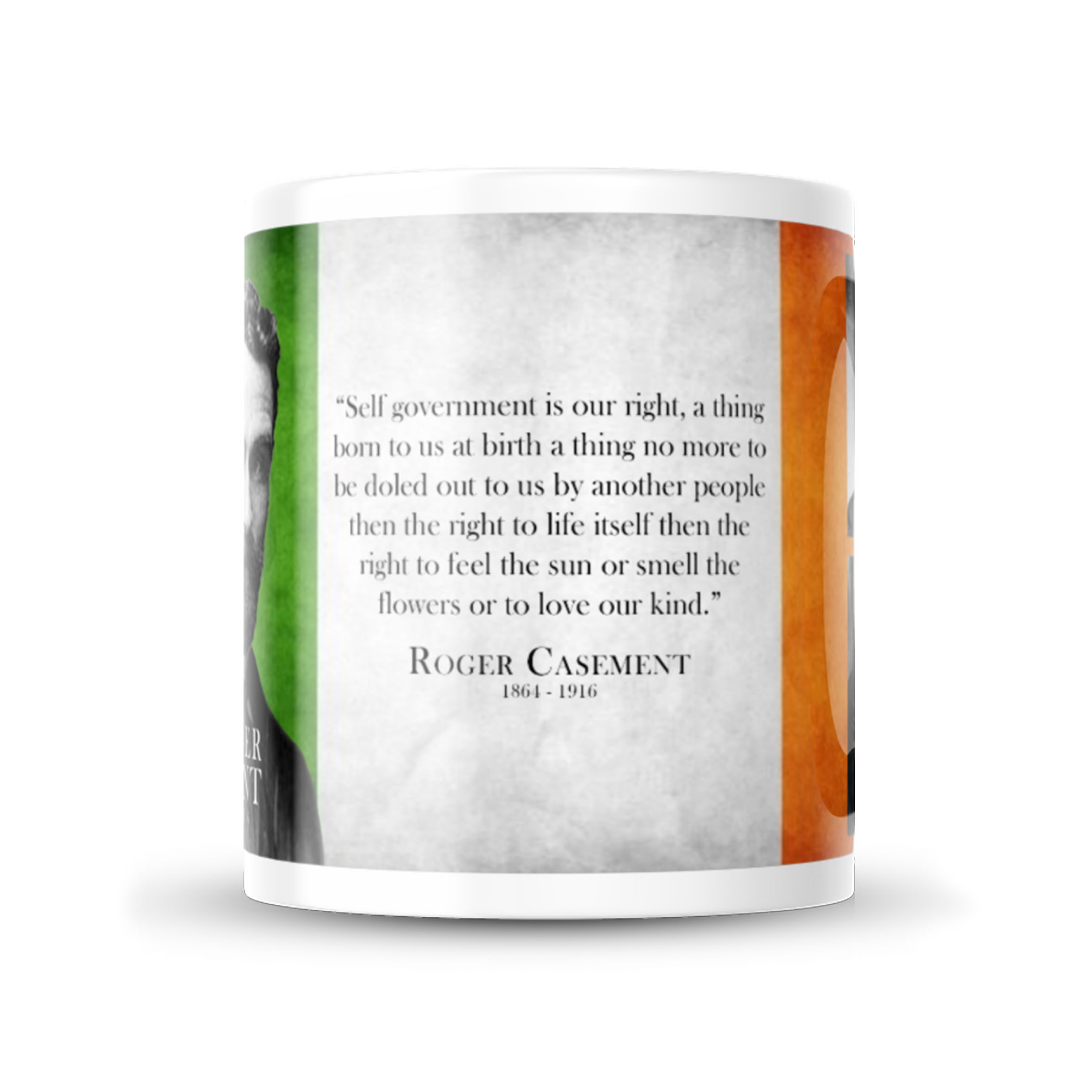 Alternative view of Roger Casement Quote Mug #1