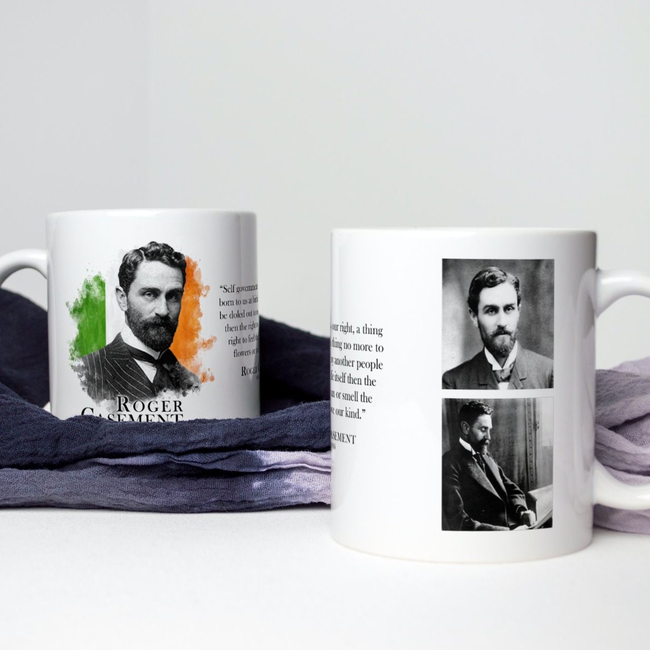 Roger Casement Quote Mug #2