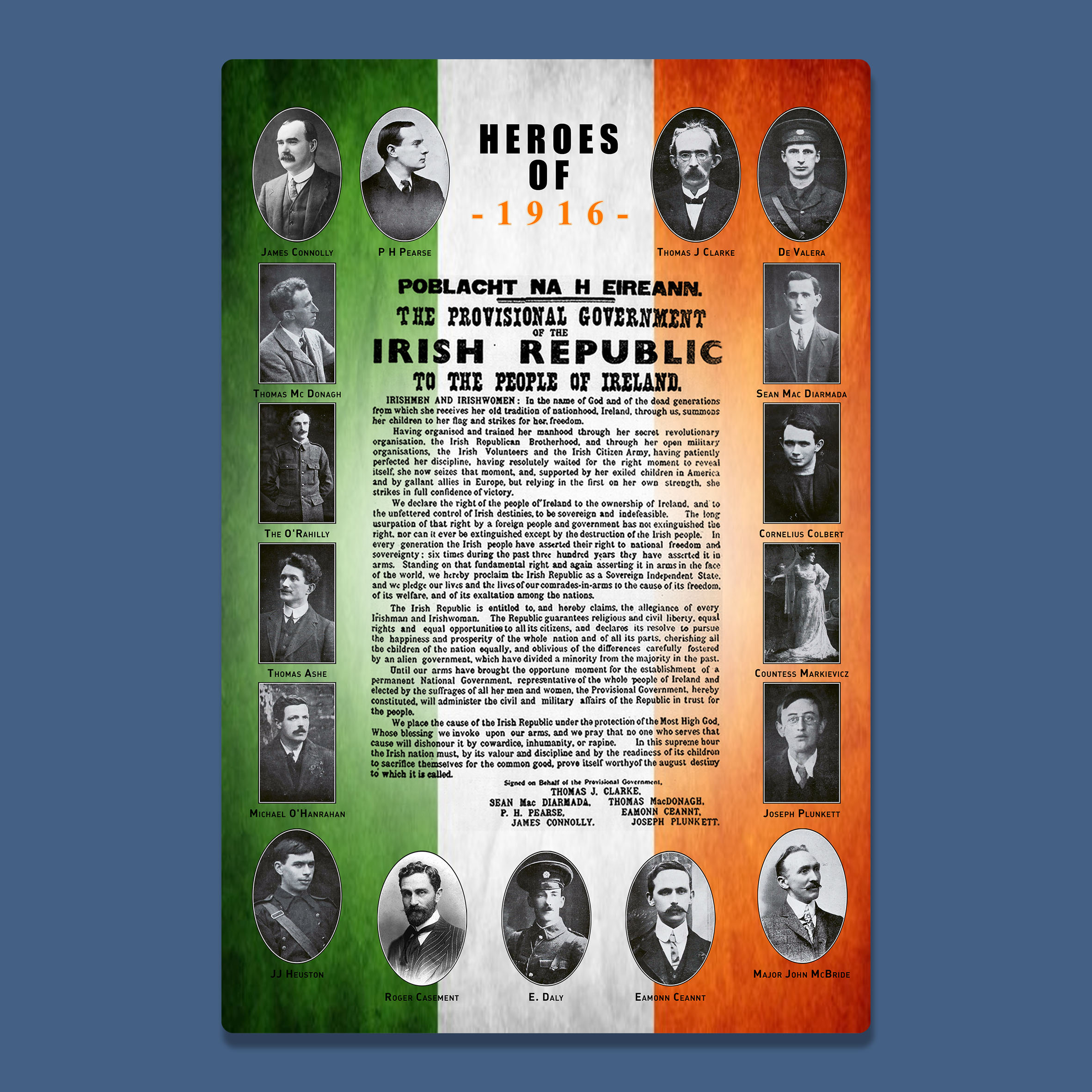 Heroes of 1916 Wall Decor #2