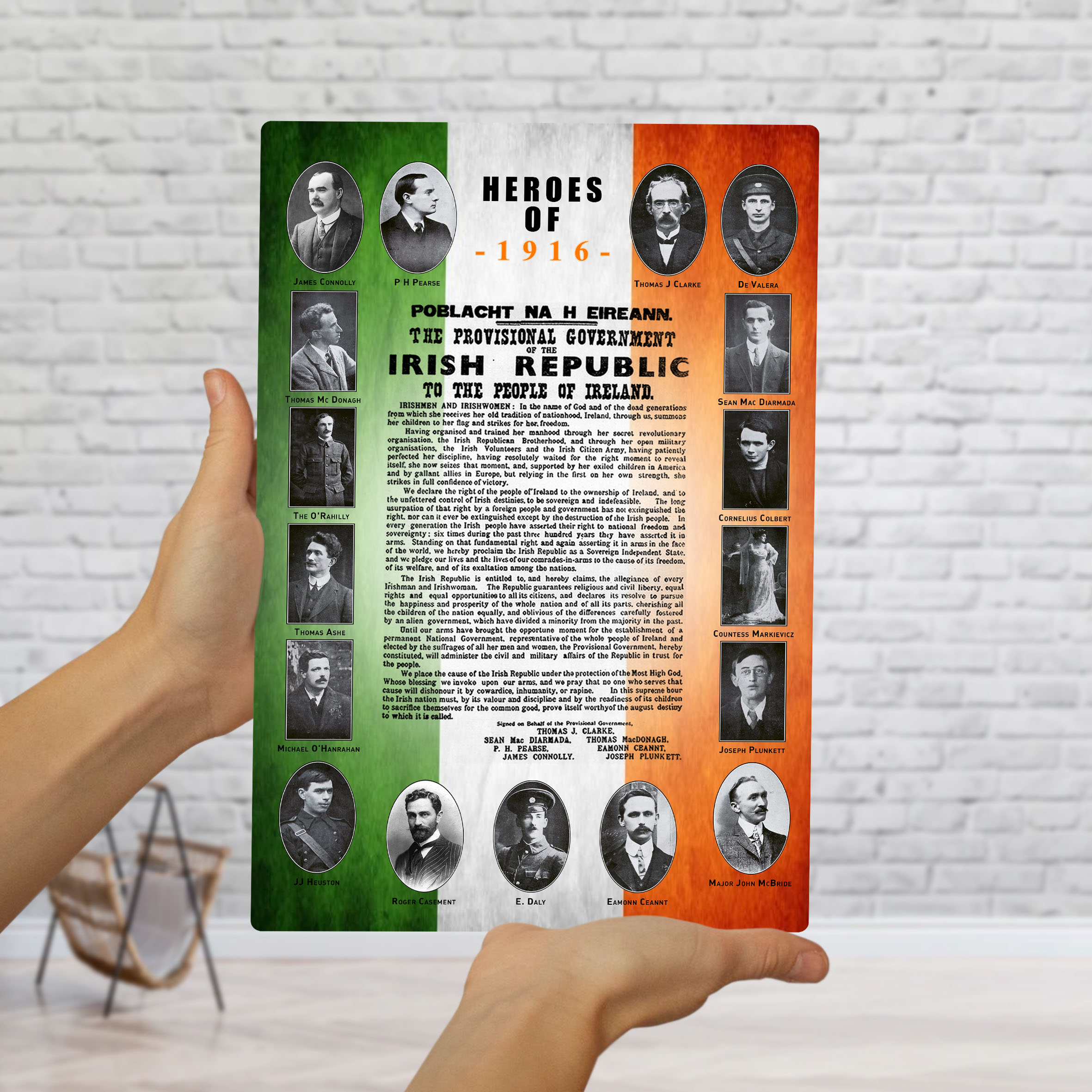 Alternative view of Heroes of 1916 Wall Decor #2