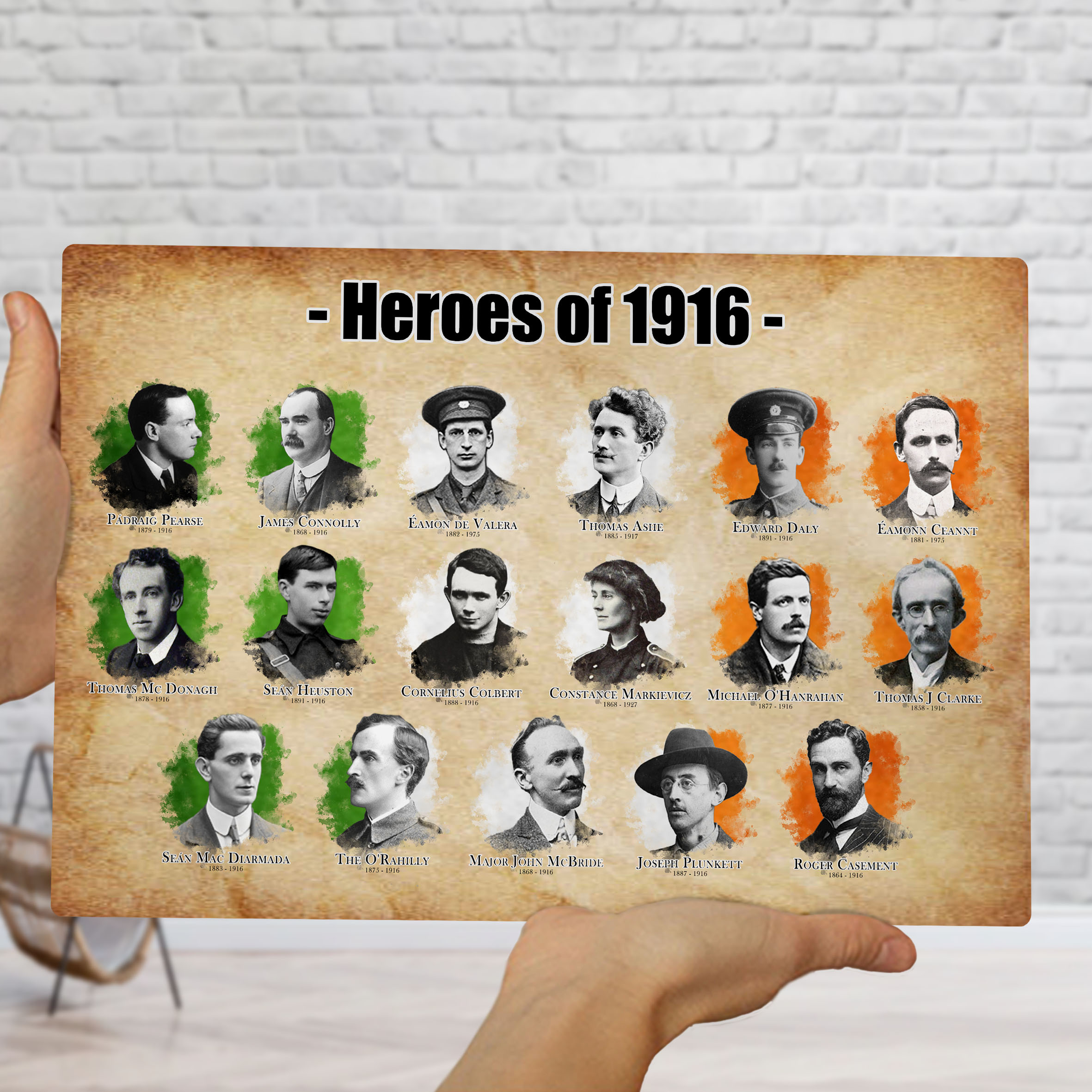 Alternative view of Heroes of 1916 Wall Decor #3