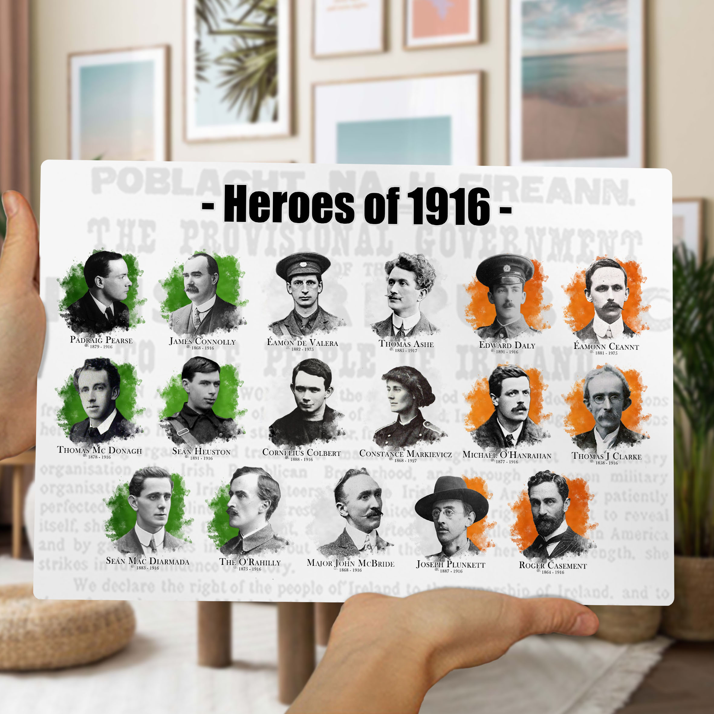 Alternative view of Heroes of 1916 Wall Decor #5