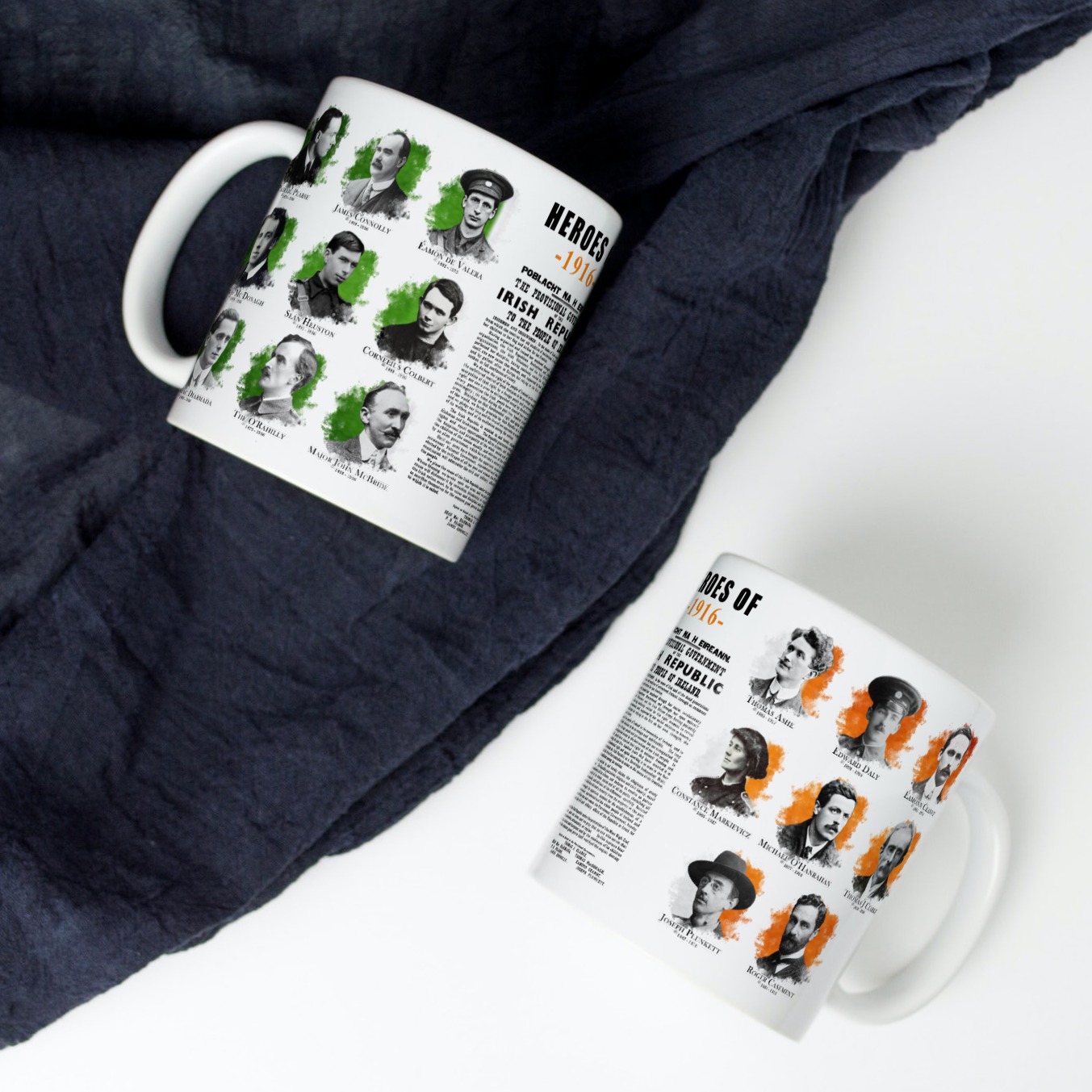 Alternative view of Heroes of 1916 Mug