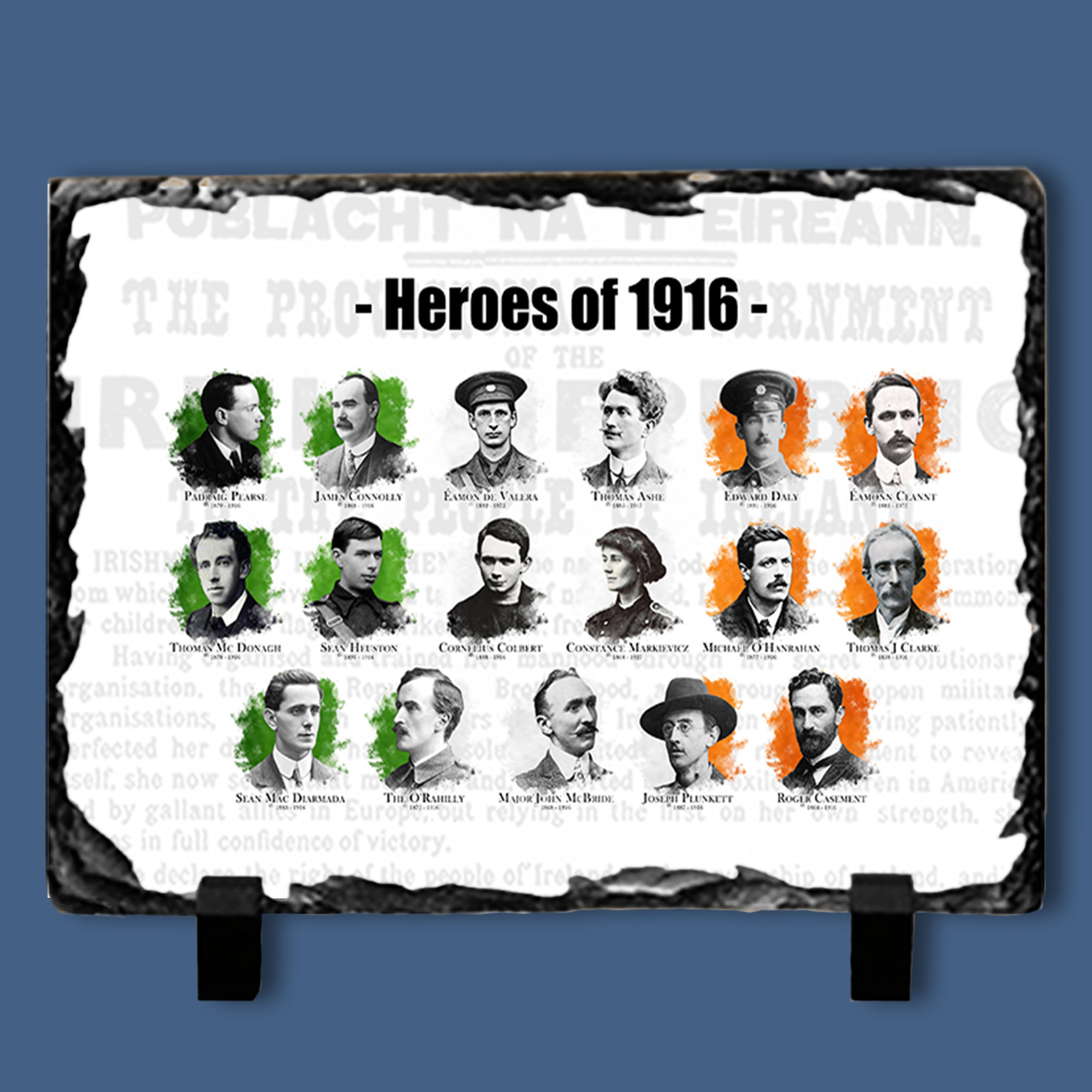 Heroes of 1916 Slate Tile #5