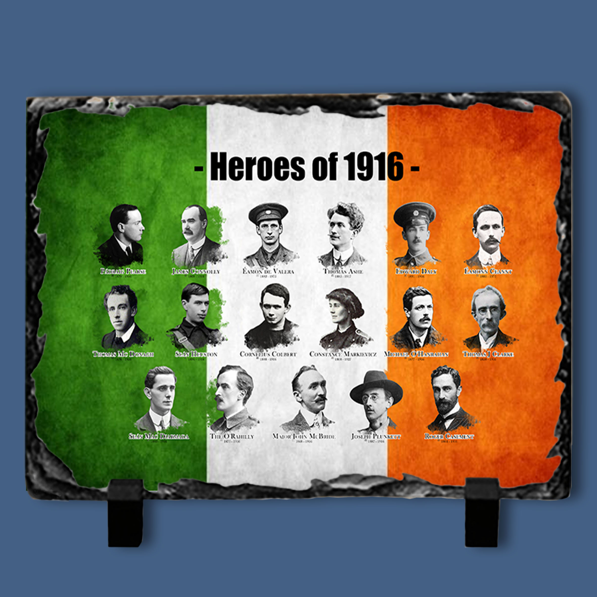 Heroes of 1916 Slate Tile #4