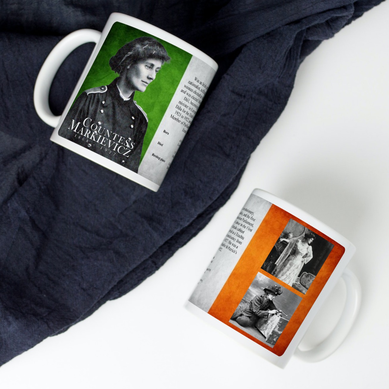 Countess Markievicz Info Mug #1