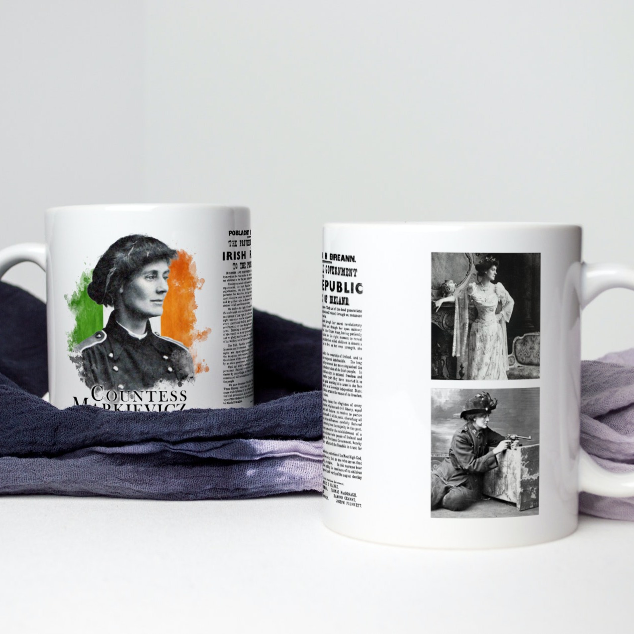 Countess Markievicz Proclamation Mug #2