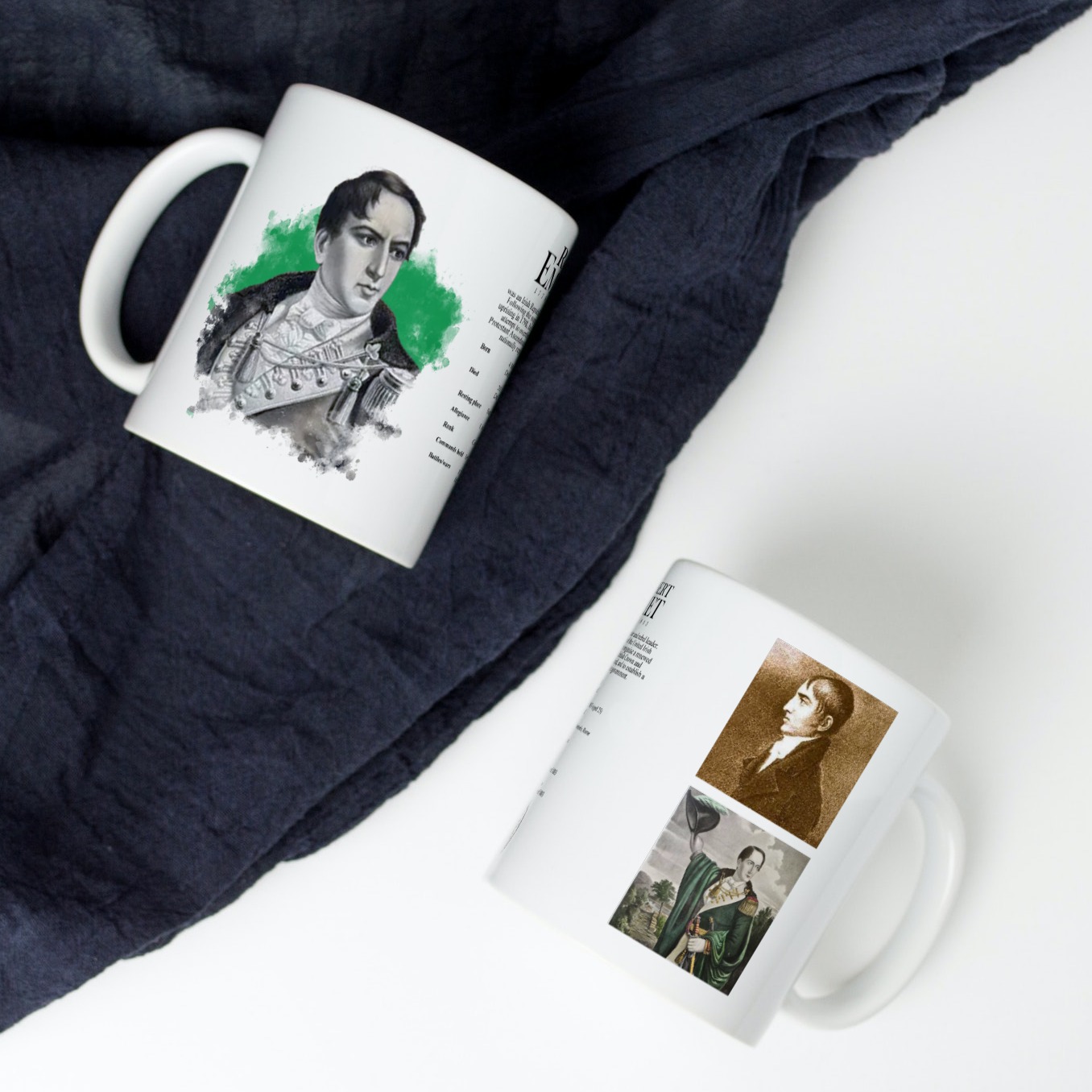 Alternative view of Robert Emmett Pics Mug