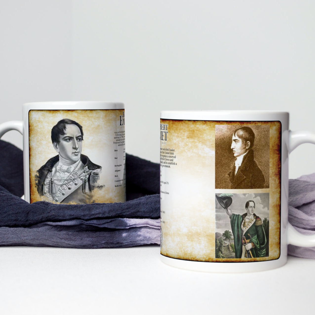Alternative view of Robert Emmett Old Mug