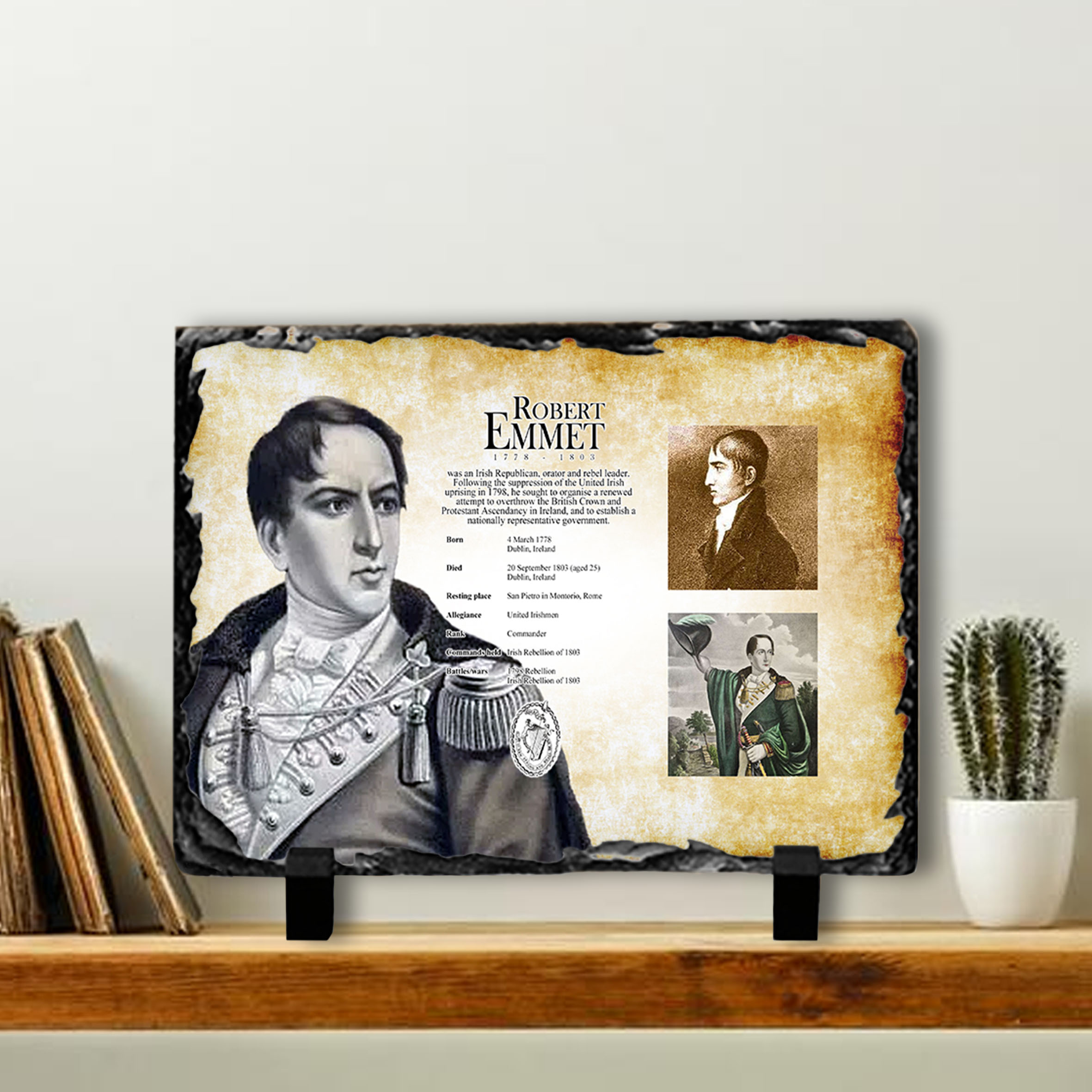 Alternative view of Robert Emmett Slate Tile