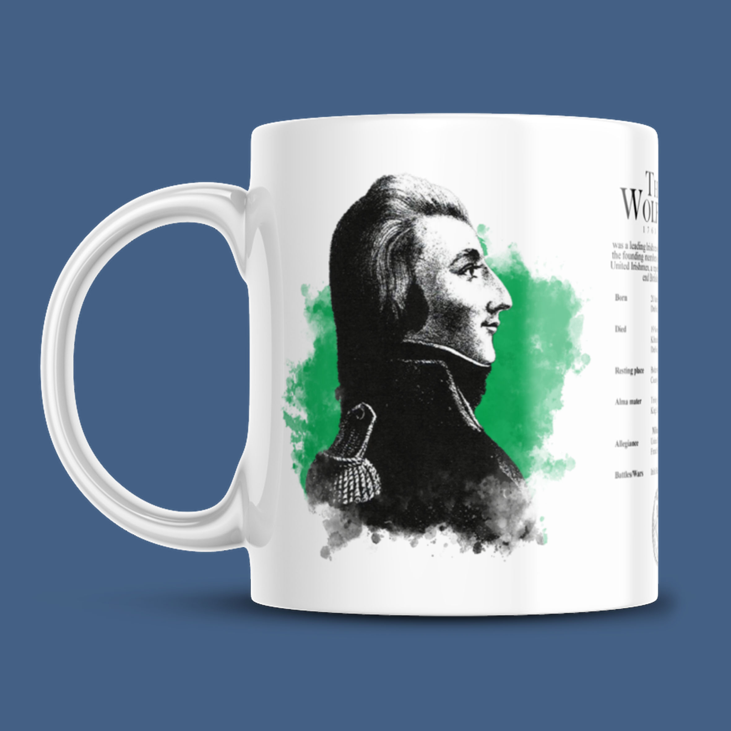 Wolfe Tone Flag Mug