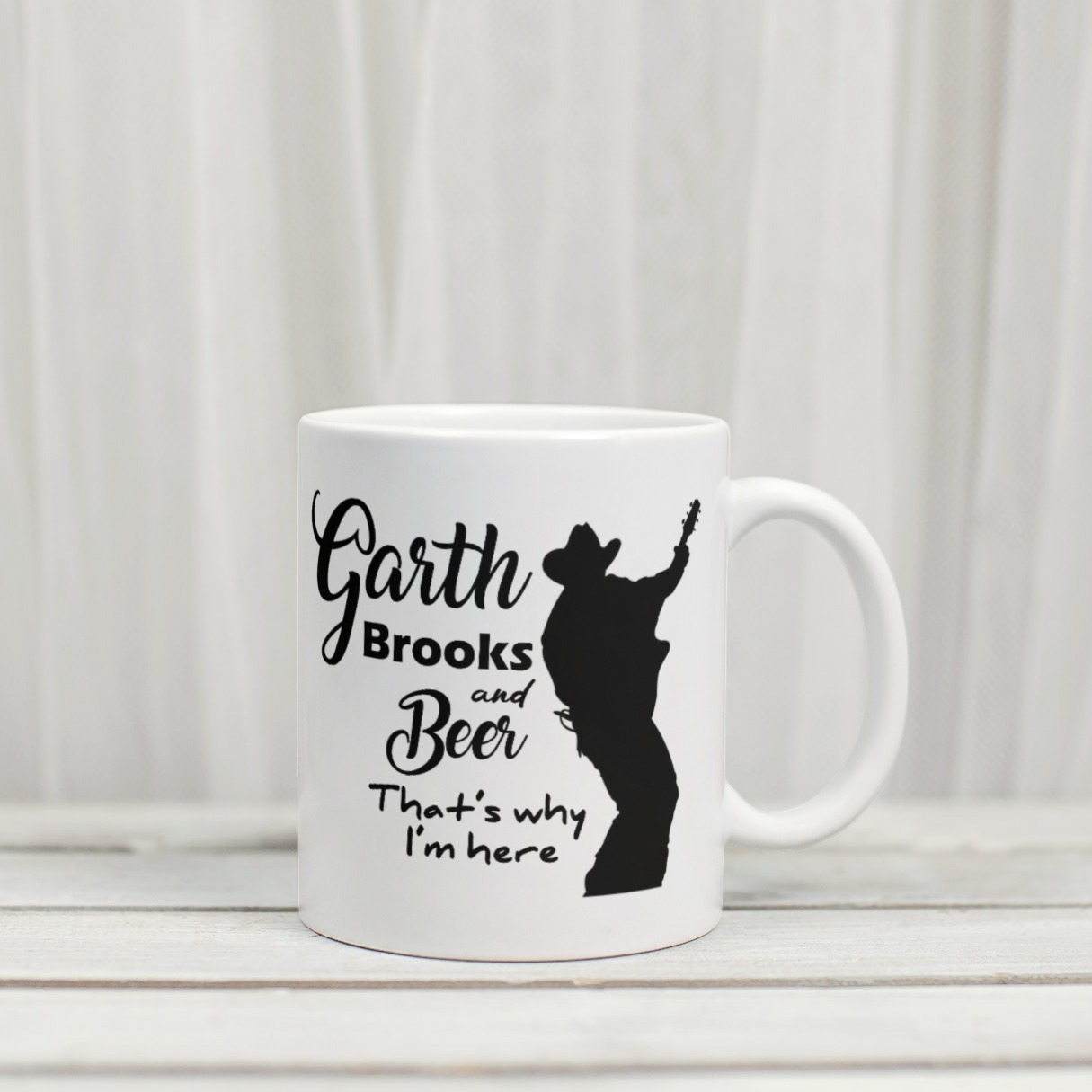 Garth Brooks & Beer Mug