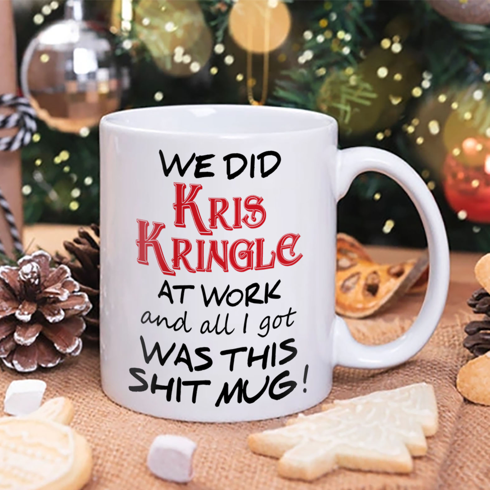 Kris Kringle Work Mug Main Street Gifts