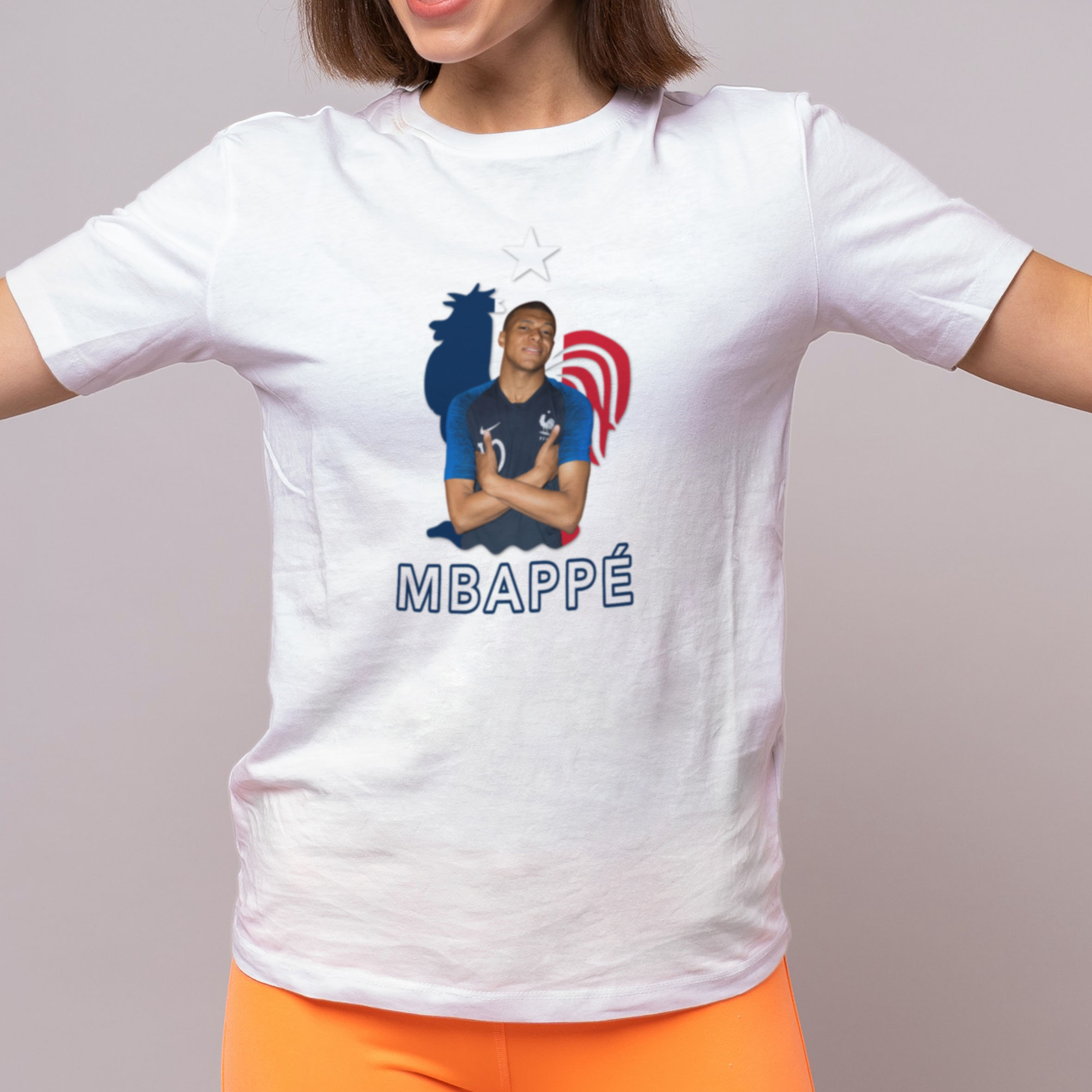 Alternative view of Mbappé France T-Shirt