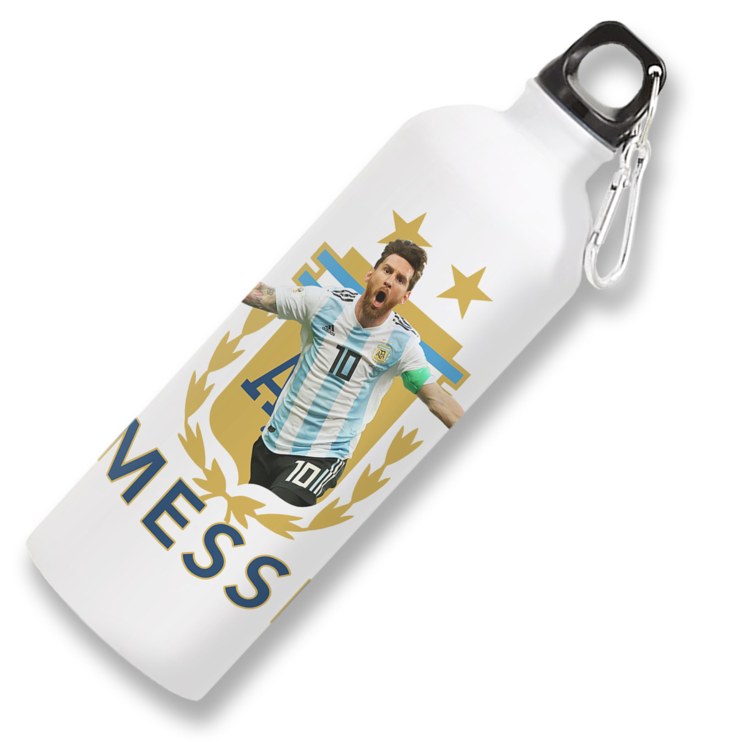 Alternative view of Messi Argentina Sports Bottle