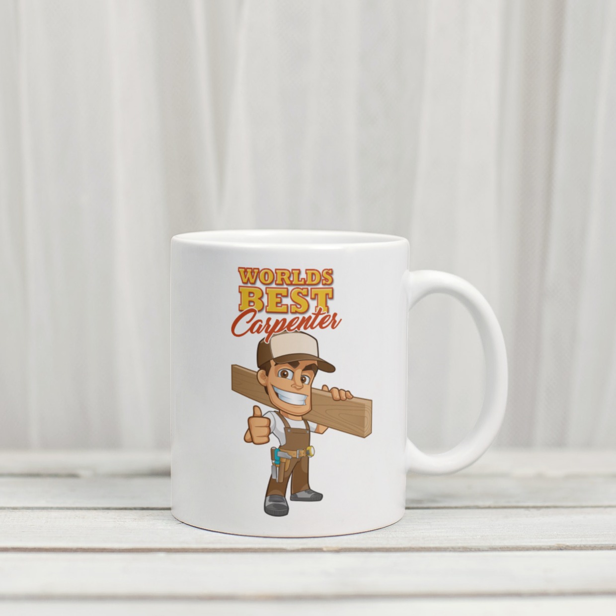 Worlds Best Carpenter Mug