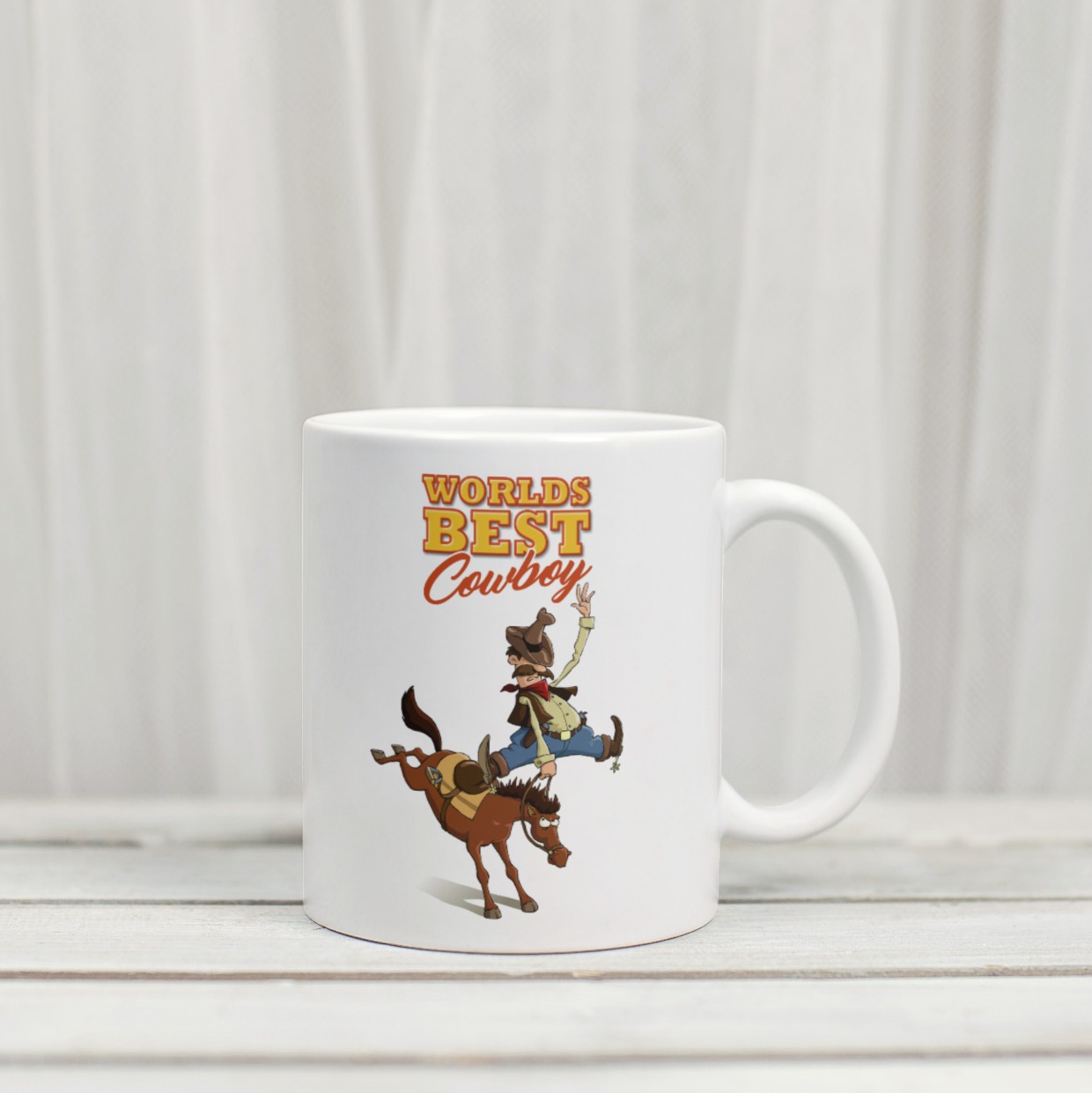 Worlds Best Cowboy Mug #1