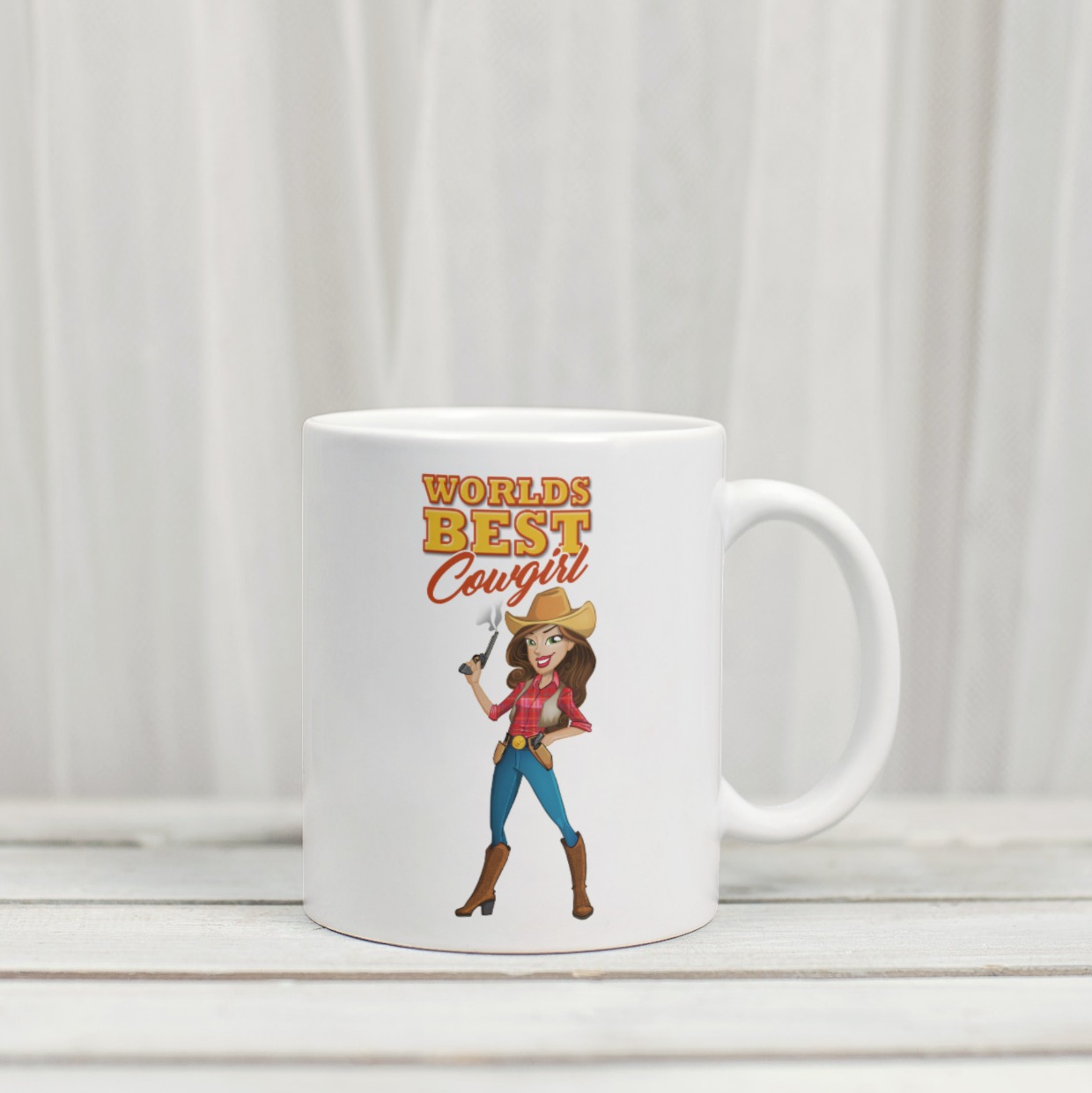 Worlds Best Cowgirl Mug #2