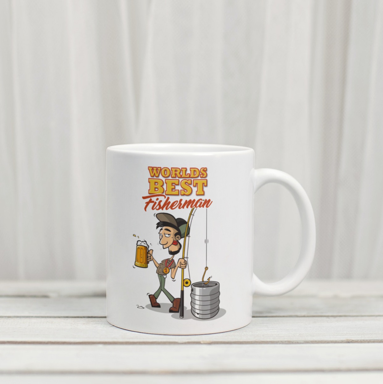 Worlds Best Fisherman Mug #2