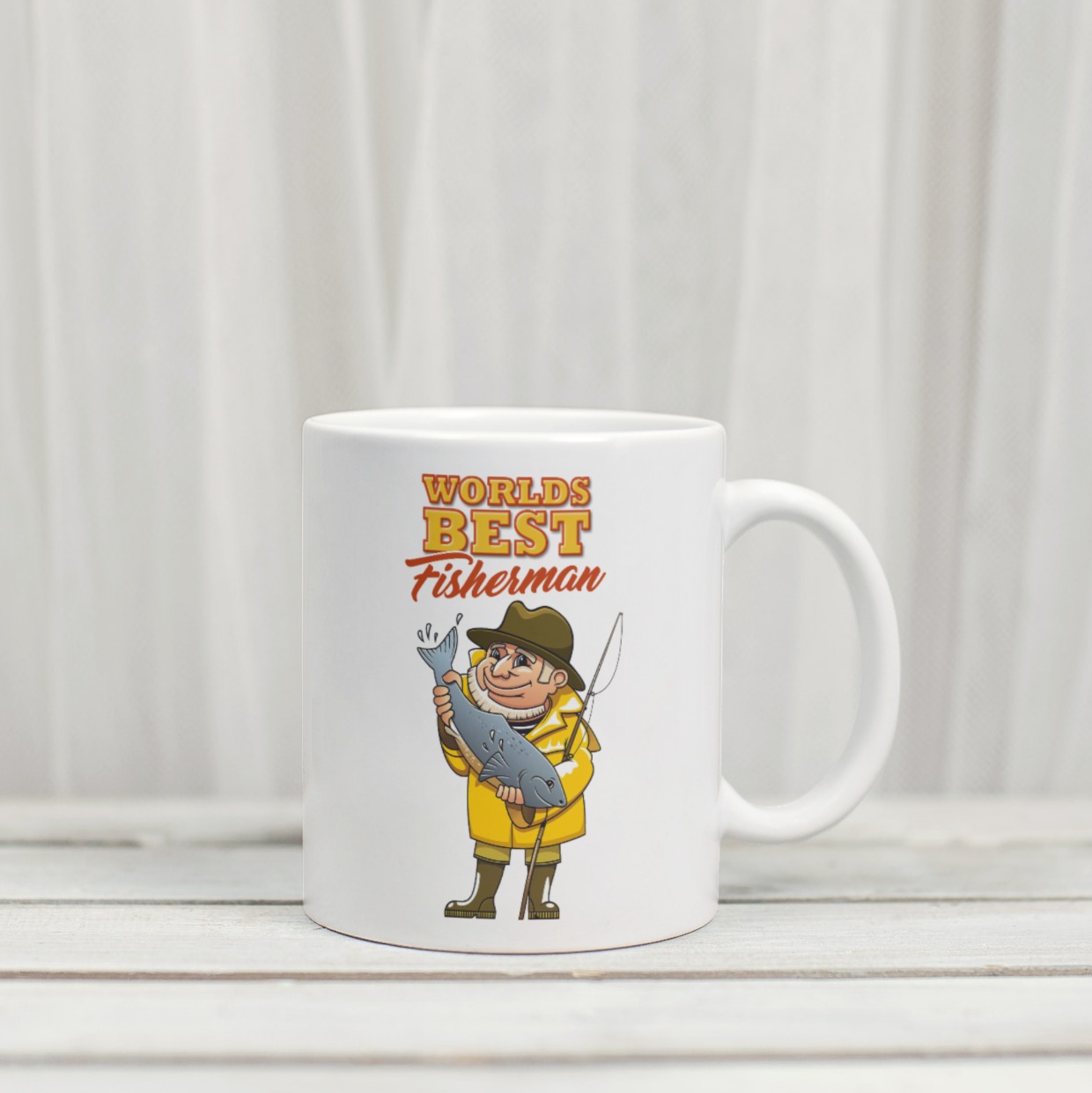 Worlds Best Fisherman Mug #4