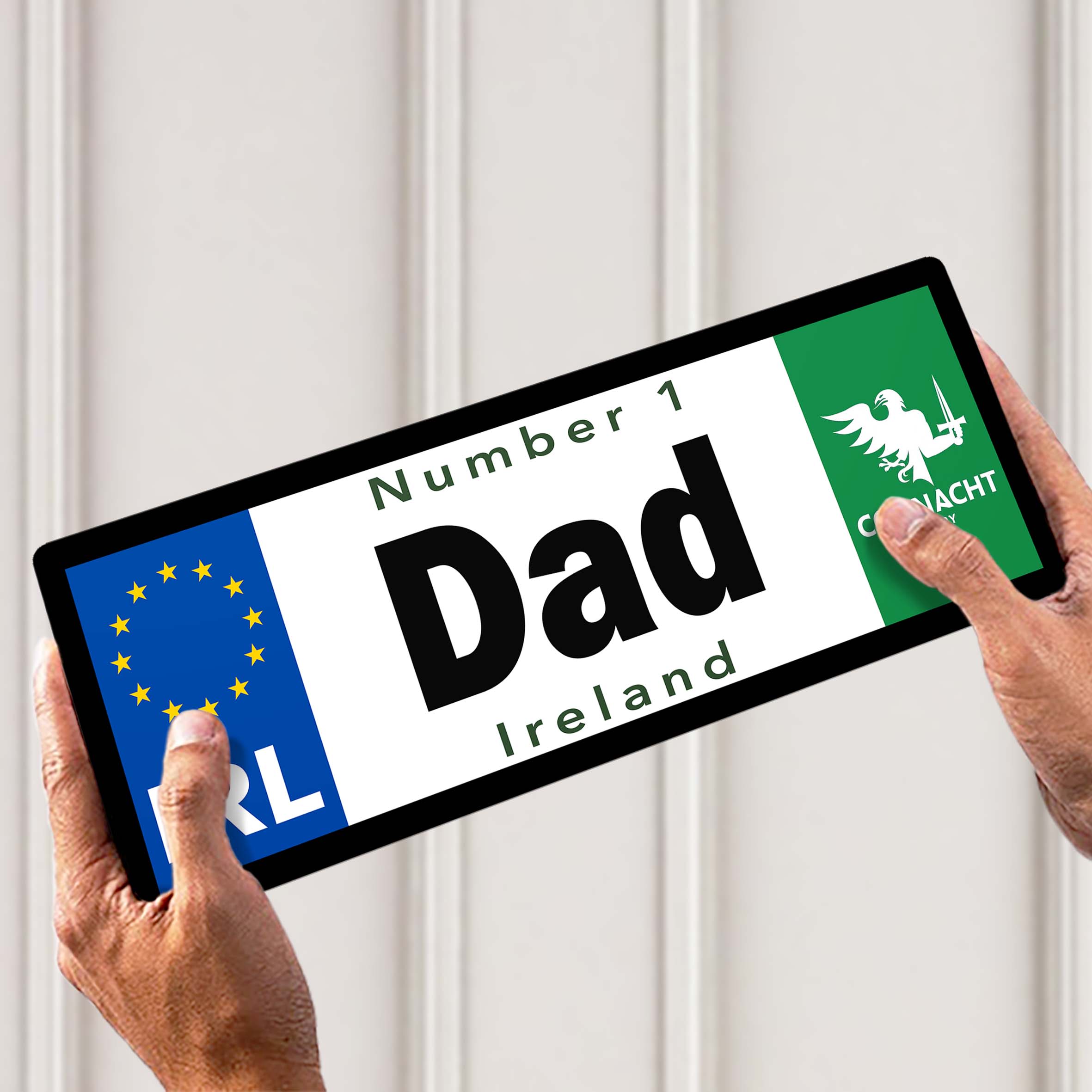 No 1 Dad Connacht Licence Plate