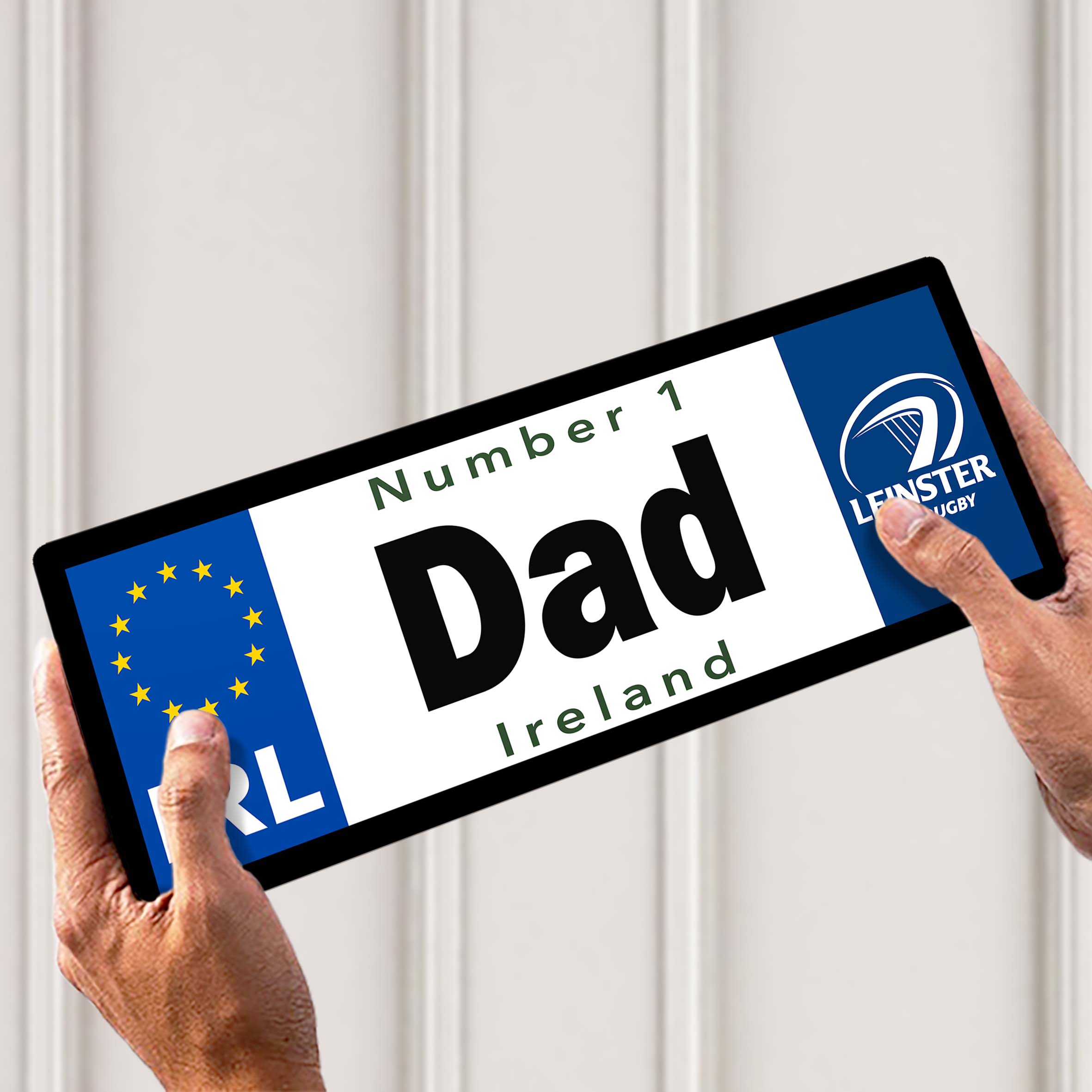 No 1 Dad Leinster Licence Plate