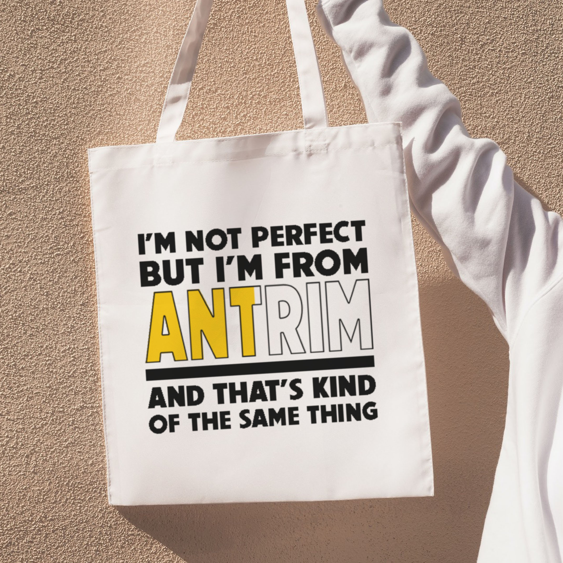 I'm Not Perfect Antrim Shoulder Bag
