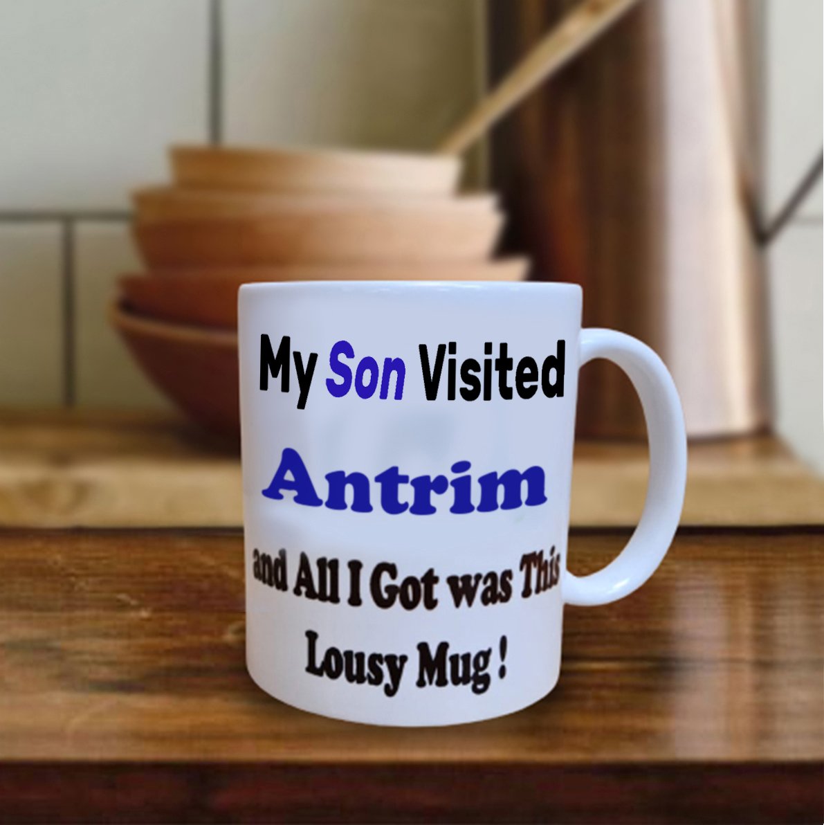 My Son Visited Antrim Mug