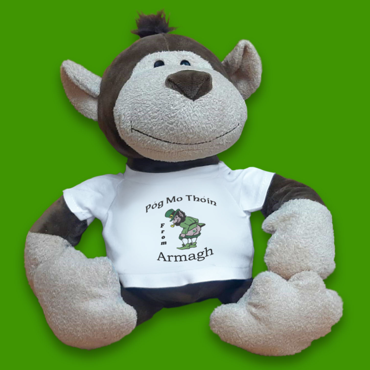 Pog Mo Thoin Plush Toy Armagh - Monkey