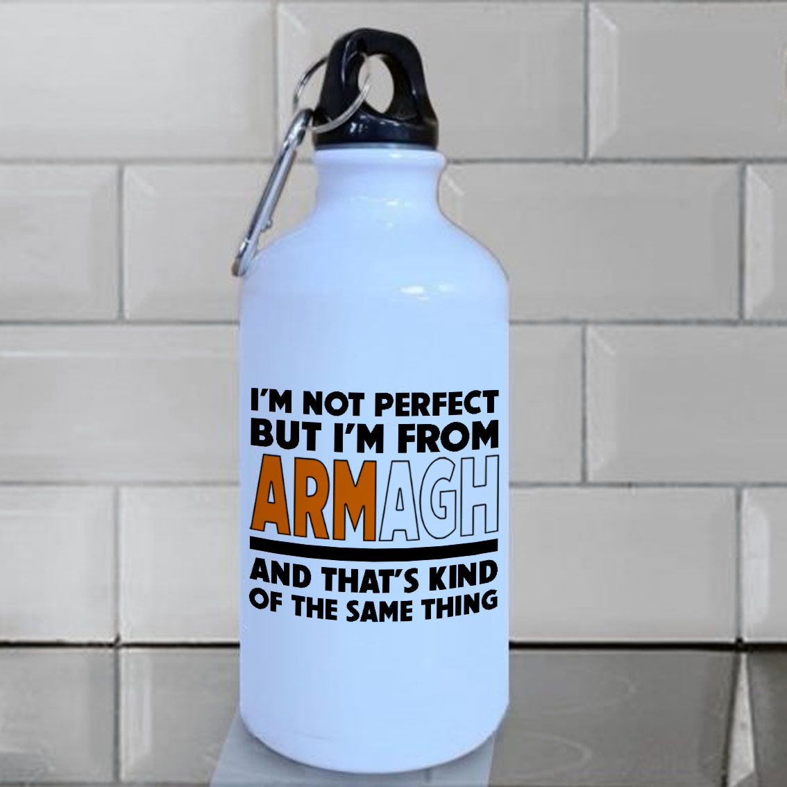 I'm Not Perfect Armagh Sports Bottle