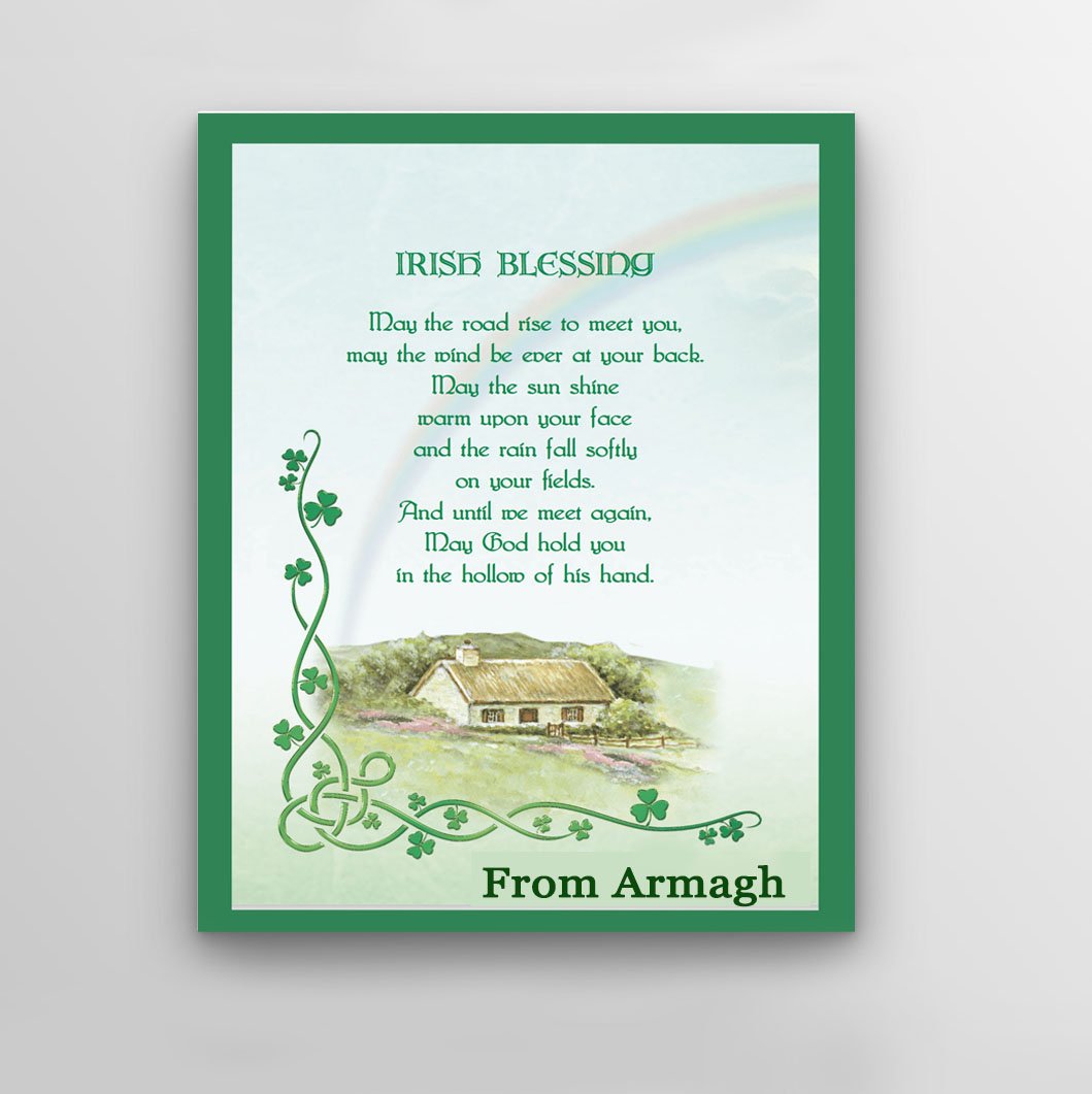 Irish Blessings from Armagh - 40 x 28cm