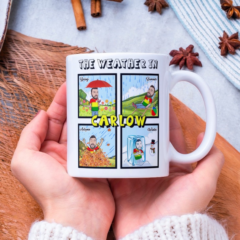 Alternative view of The Weather In Carlow Mug