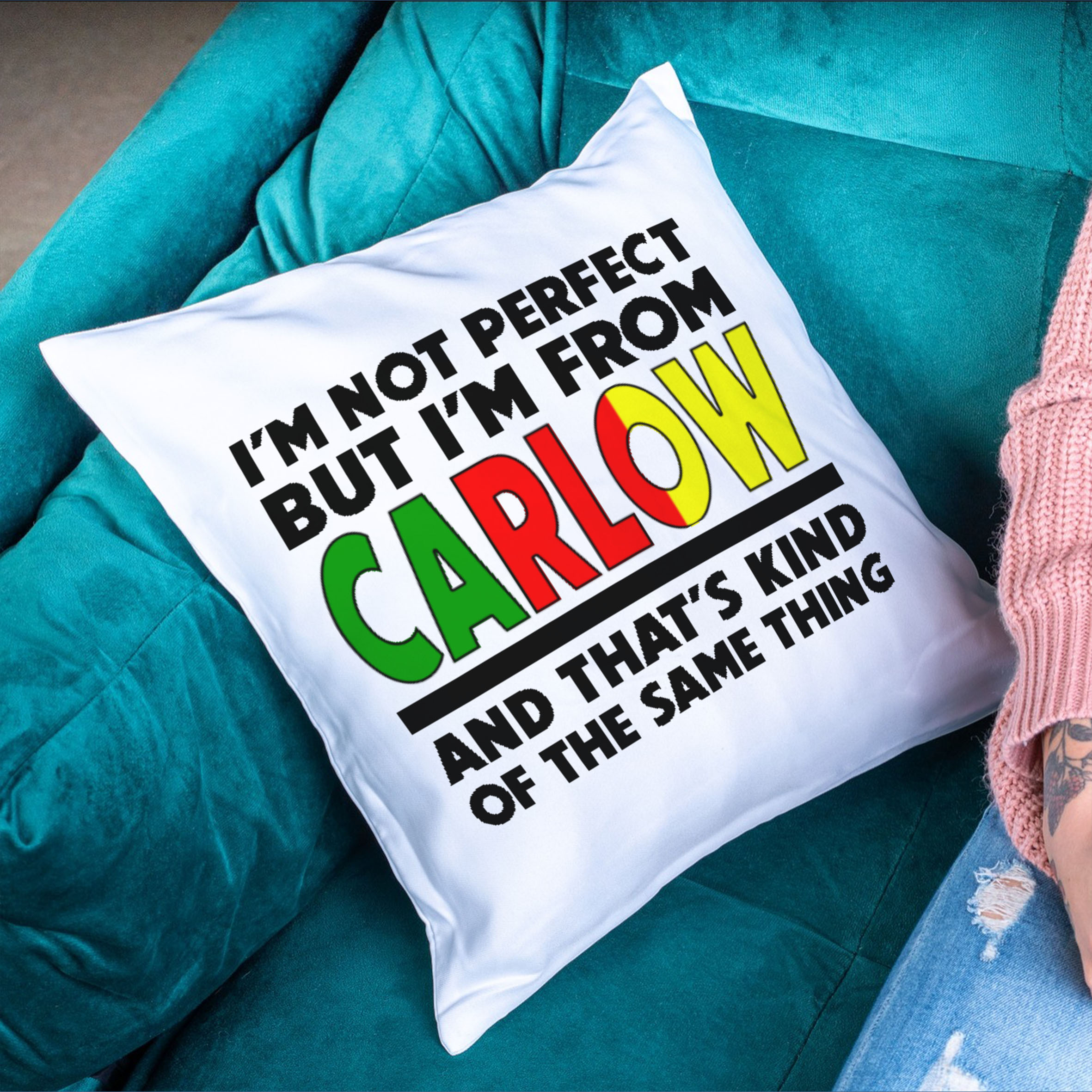 I'm Not Perfect Carlow Cushion