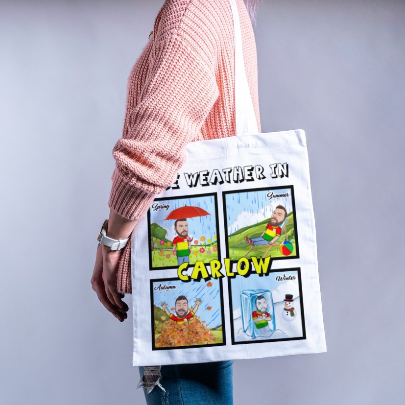 Alternative view of The Weather in Carlow Shoulder Bag