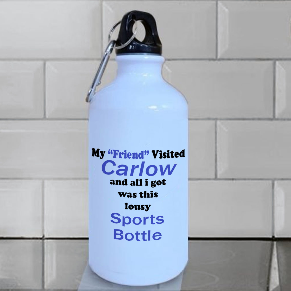 My Friend Visited Carlow Sports Bottle