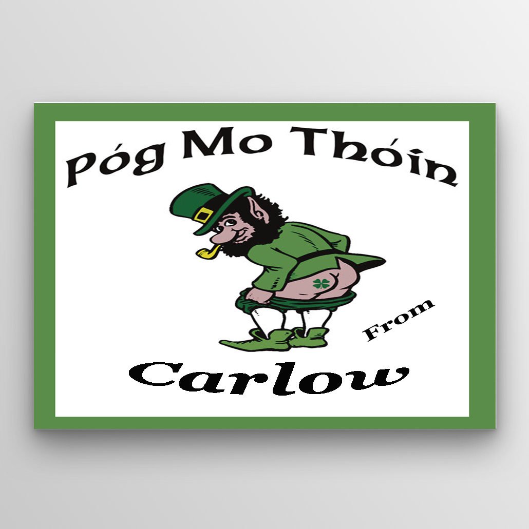 Pog Mo Thoin Carlow - 40 x 28cm