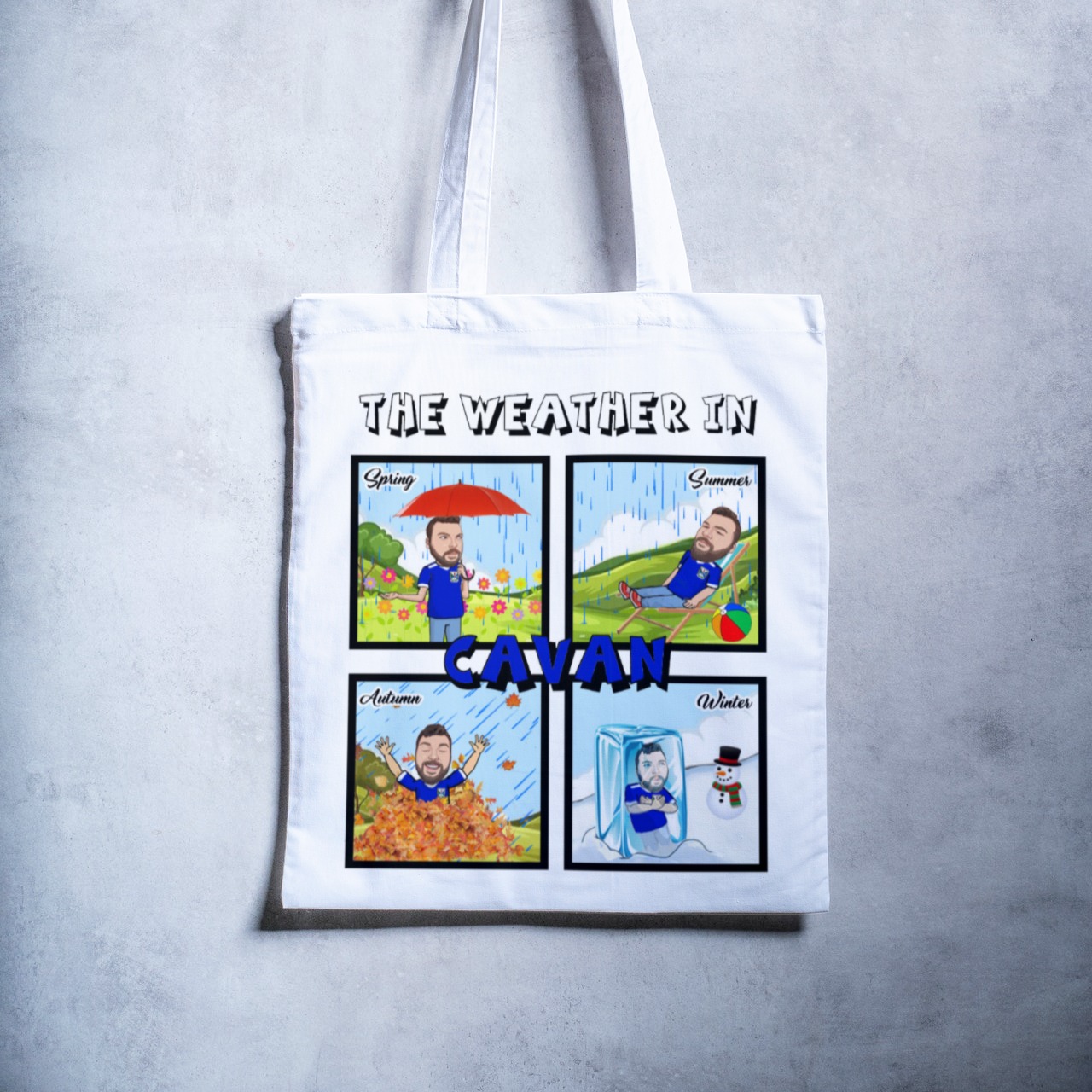 The Weather in Cavan Shoulder Bag