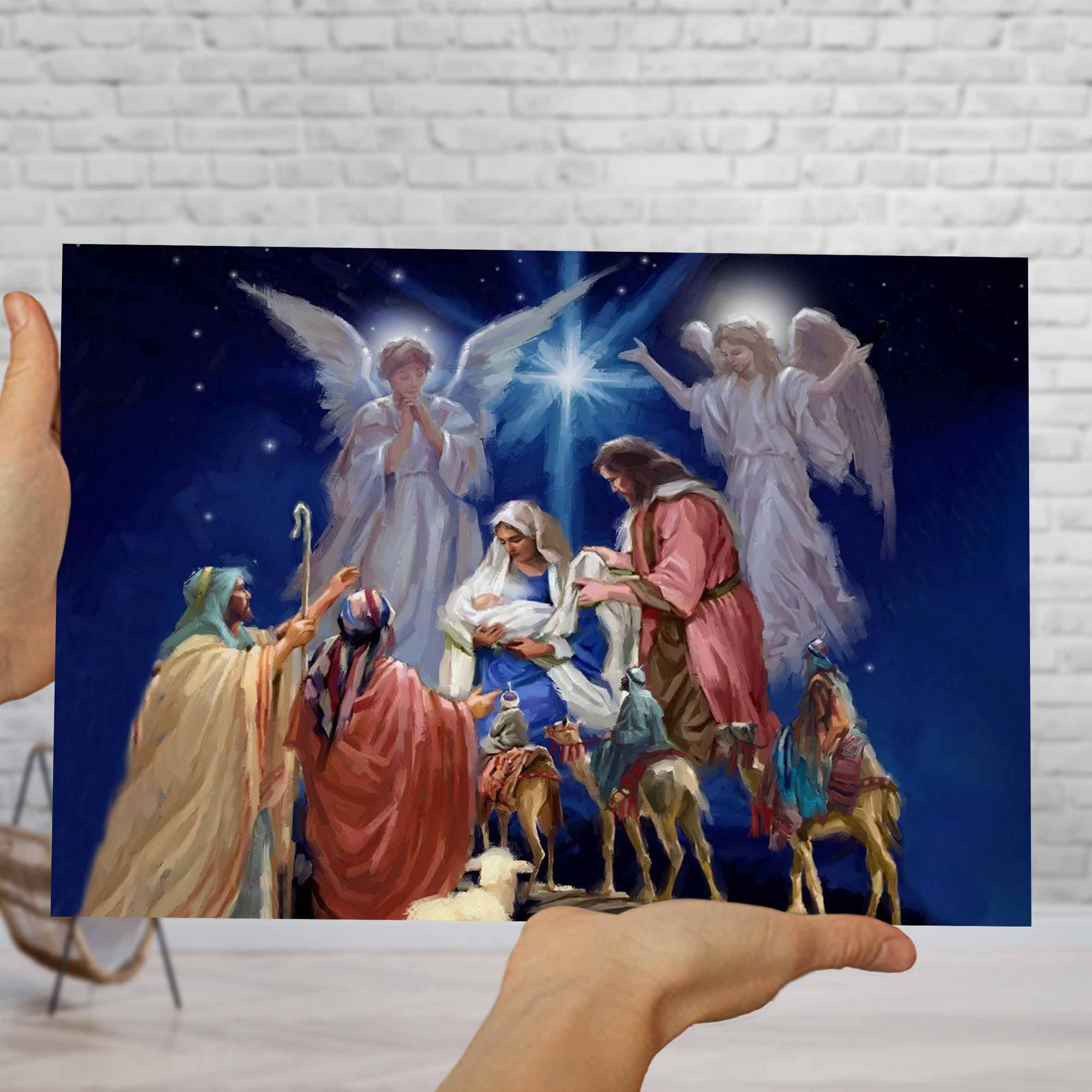 Nativity Wall Decor #1 - Main Street Gifts