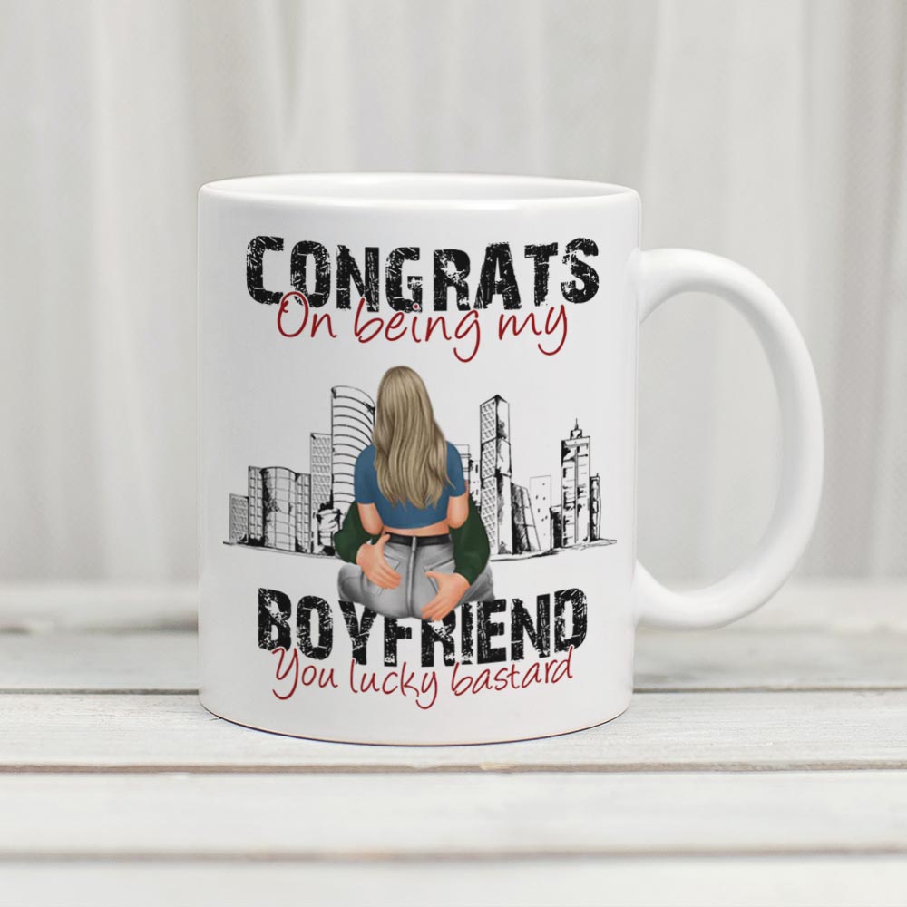 Congrats on being my boyfriend Mug