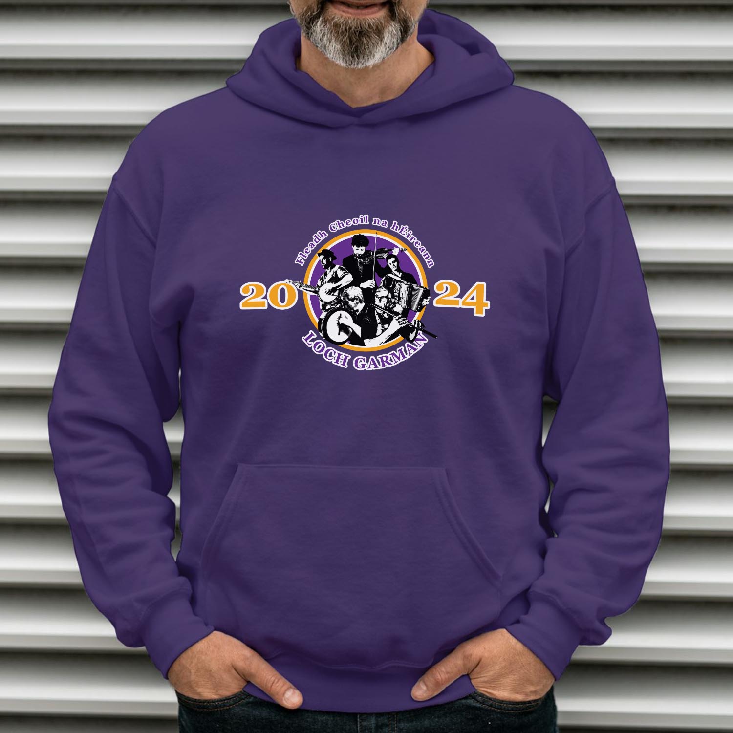 Alternative view of Fleadh Cheoil 2025 Hoodie