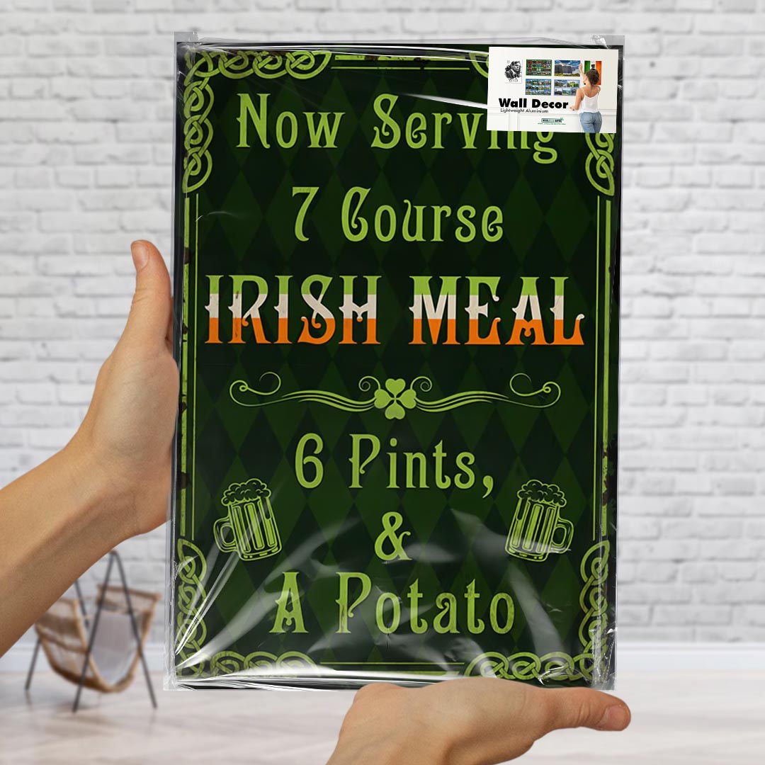 Irish Meal Wall Decor