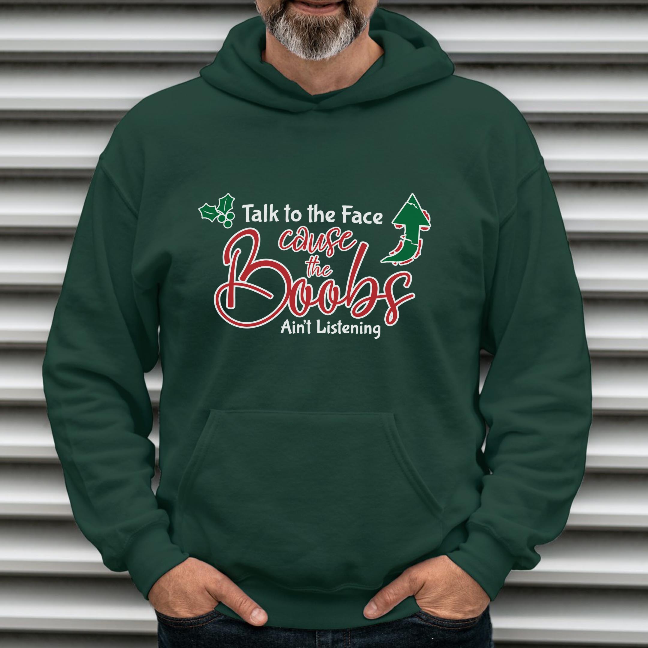 Boobs aint listening Hoodie